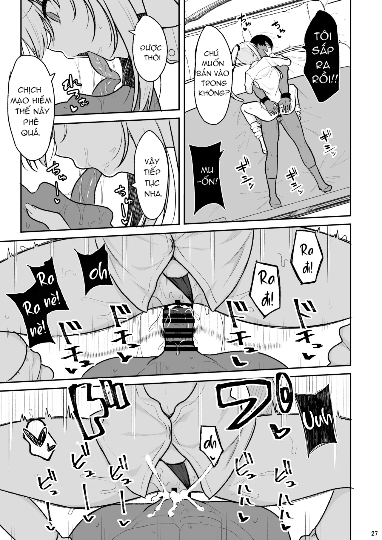 HentaiVN.net - Ảnh 25 - Cô Nàng Gyaru Đùi To Phá Hủy Lý Trí Của Tôi Và Bắt Tôi Xuất Tinh Bên Trong - Oneshot