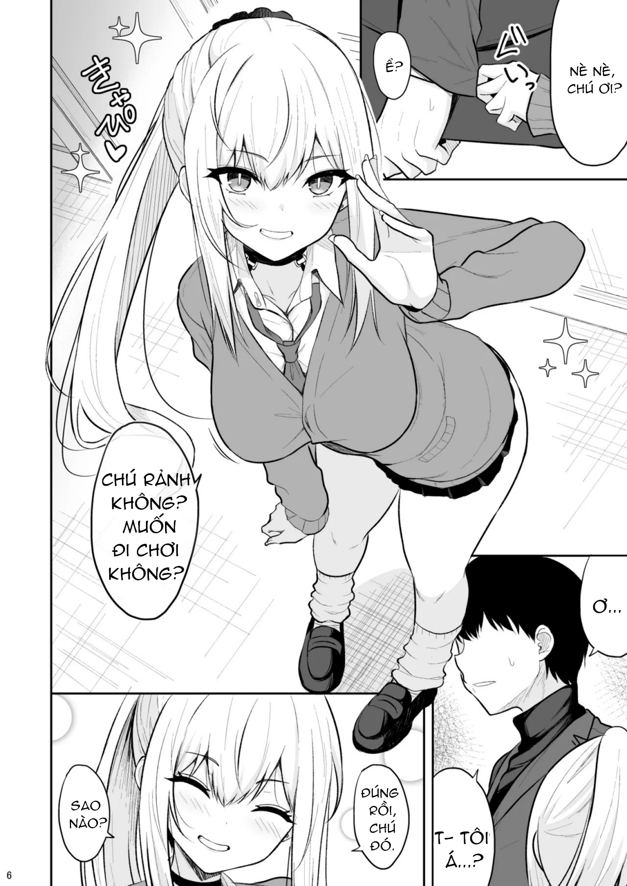 HentaiVN.net - Ảnh 4 - Cô Nàng Gyaru Đùi To Phá Hủy Lý Trí Của Tôi Và Bắt Tôi Xuất Tinh Bên Trong - Oneshot