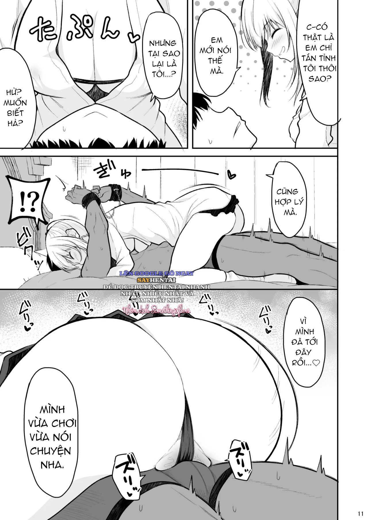 HentaiVN.net - Ảnh 9 - Cô Nàng Gyaru Đùi To Phá Hủy Lý Trí Của Tôi Và Bắt Tôi Xuất Tinh Bên Trong - Oneshot