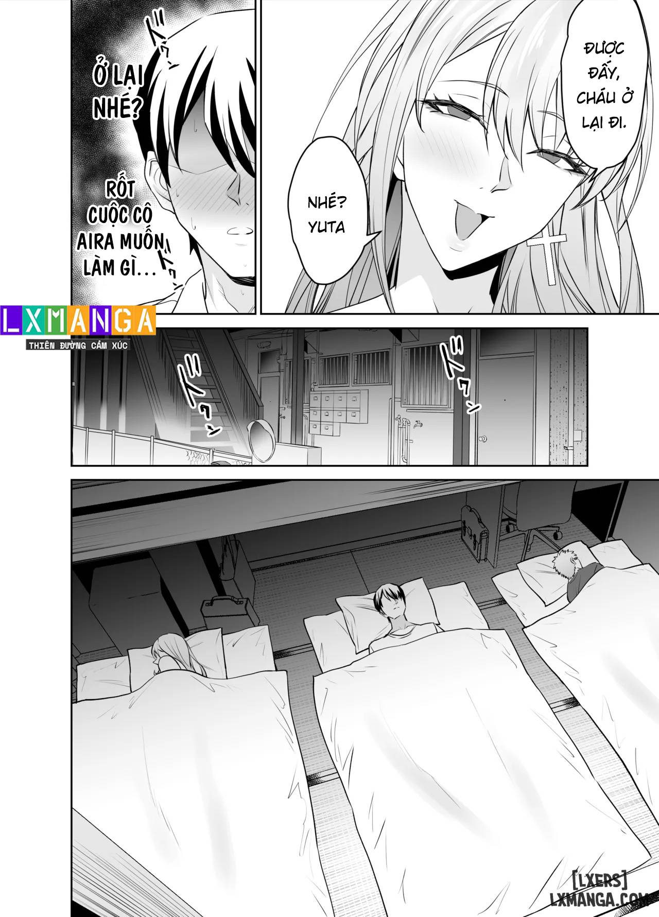 HentaiVN.net - Ảnh 15 - Tomodachi no Gal Mama wa Musuko ni Kakurete Ore no Dekachin wo Kuimakuru. - Chap 2 + 3 - End.