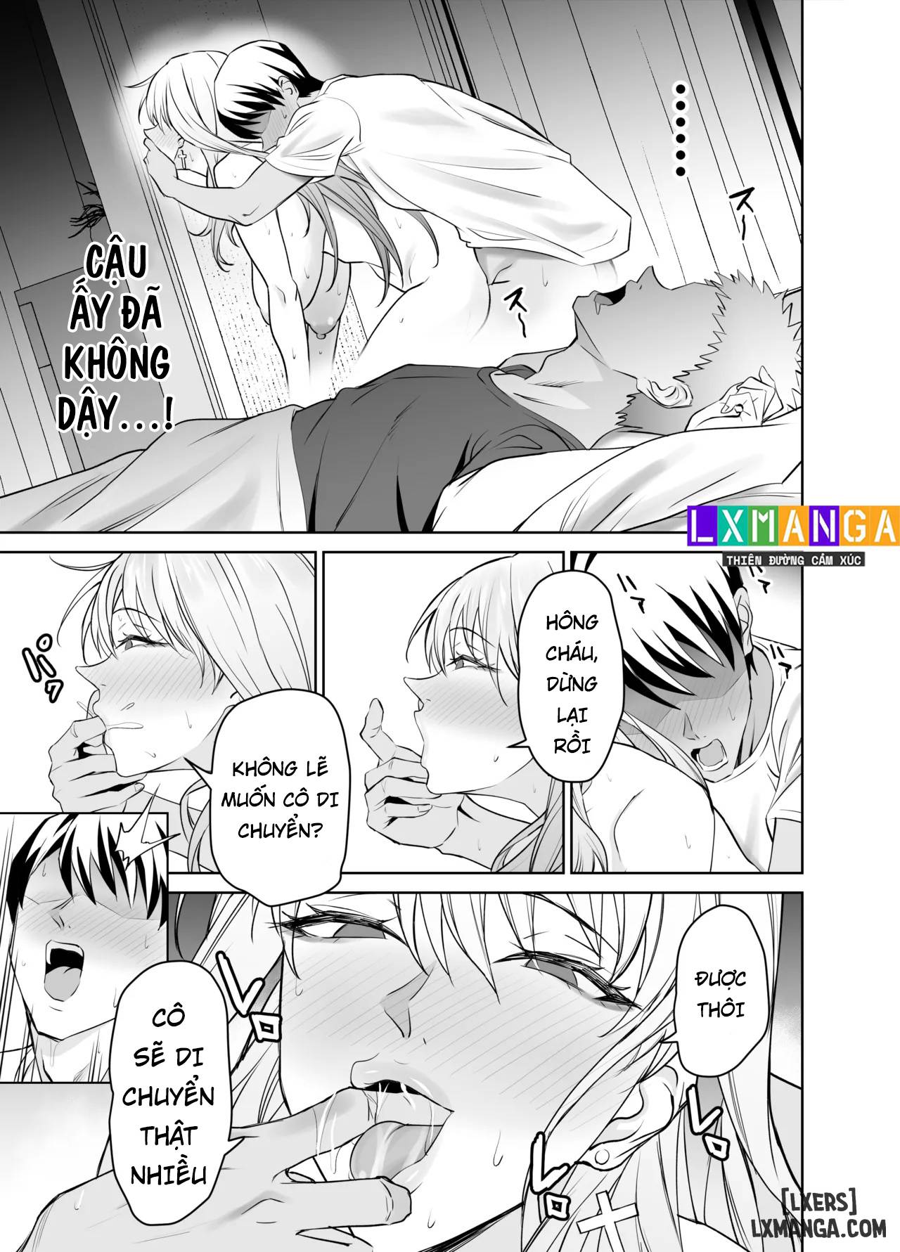 HentaiVN.net - Ảnh 24 - Tomodachi no Gal Mama wa Musuko ni Kakurete Ore no Dekachin wo Kuimakuru. - Chap 2 + 3 - End.