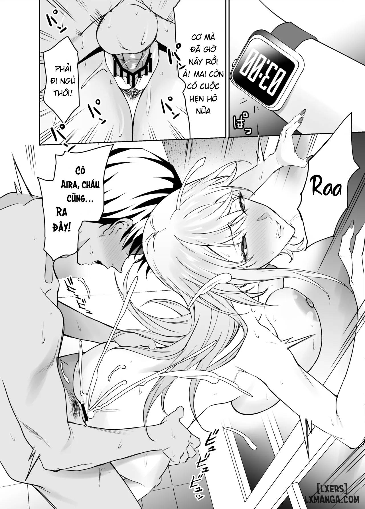 HentaiVN.net - Ảnh 44 - Tomodachi no Gal Mama wa Musuko ni Kakurete Ore no Dekachin wo Kuimakuru. - Chap 2 + 3 - End.