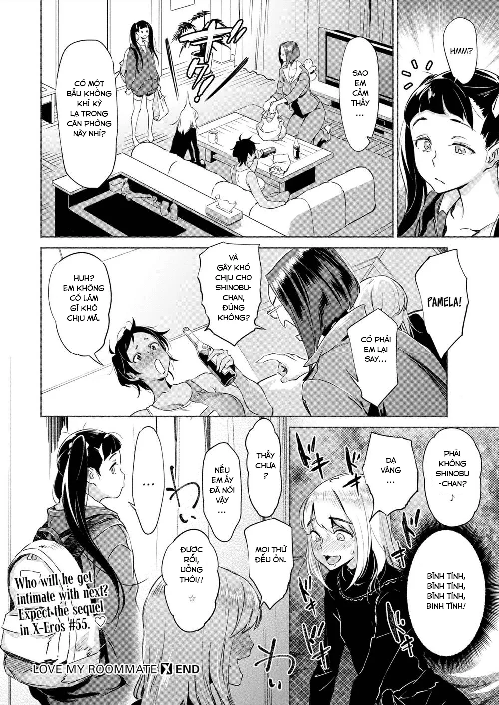 HentaiVN.net - Ảnh 21 - Love My Roommate Room - Chap 1