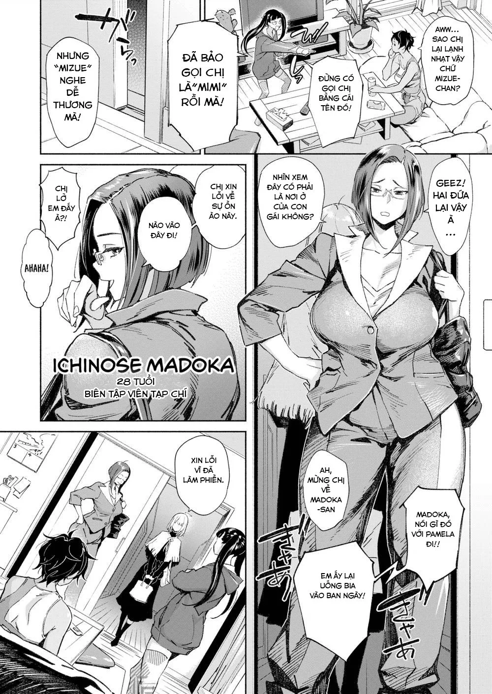 HentaiVN.net - Ảnh 3 - Love My Roommate Room - Chap 1