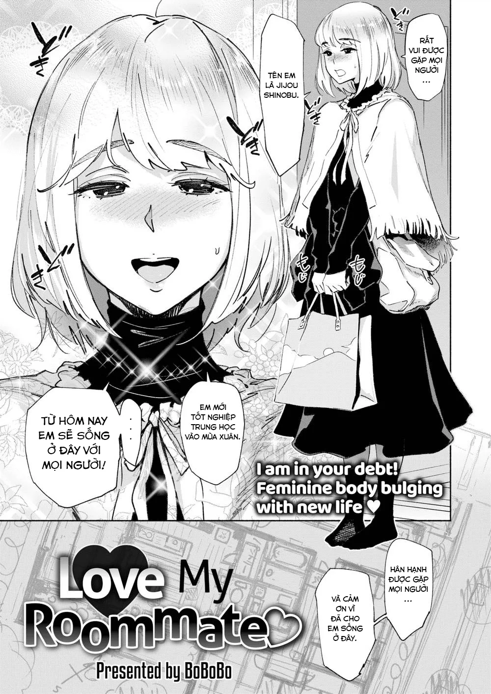 HentaiVN.net - Ảnh 4 - Love My Roommate Room - Chap 1
