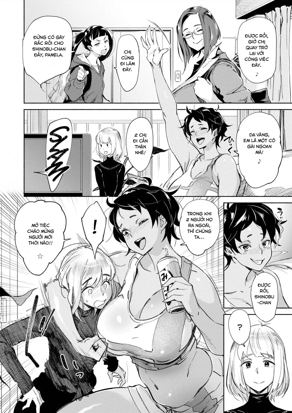HentaiVN.net - Ảnh 5 - Love My Roommate Room - Chap 1