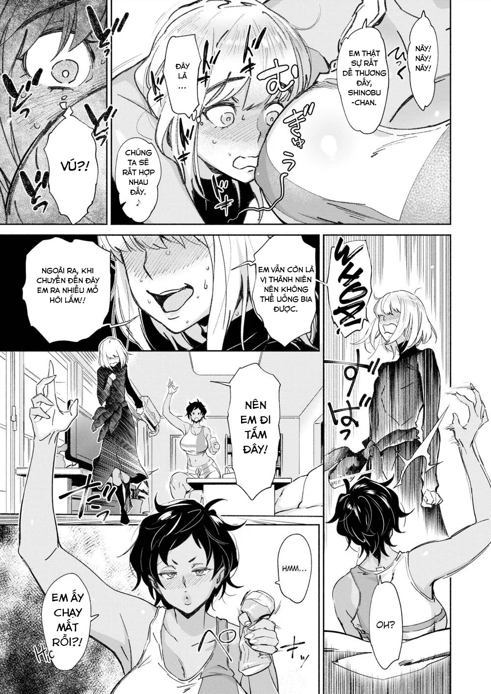 HentaiVN.net - Ảnh 6 - Love My Roommate Room - Chap 1