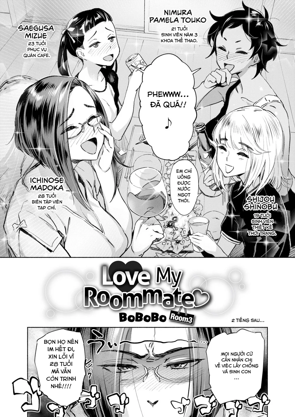HentaiVN.net - Ảnh 3 - Love My Roommate Room - Chap 3