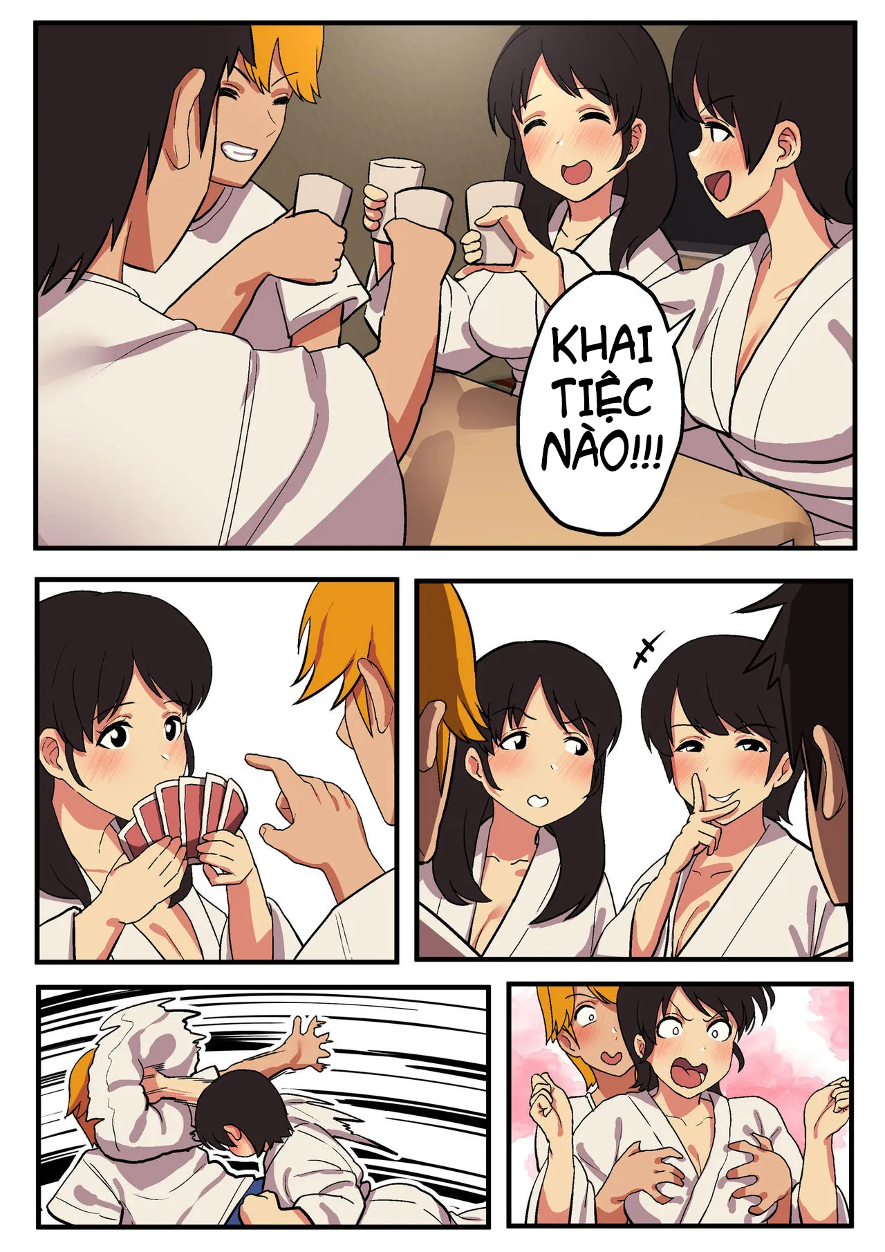 HentaiVN.net - Ảnh 16 - School Trip X King Game [Shuugaku Ryokou X Ou-Sama Game] - Chap 1
