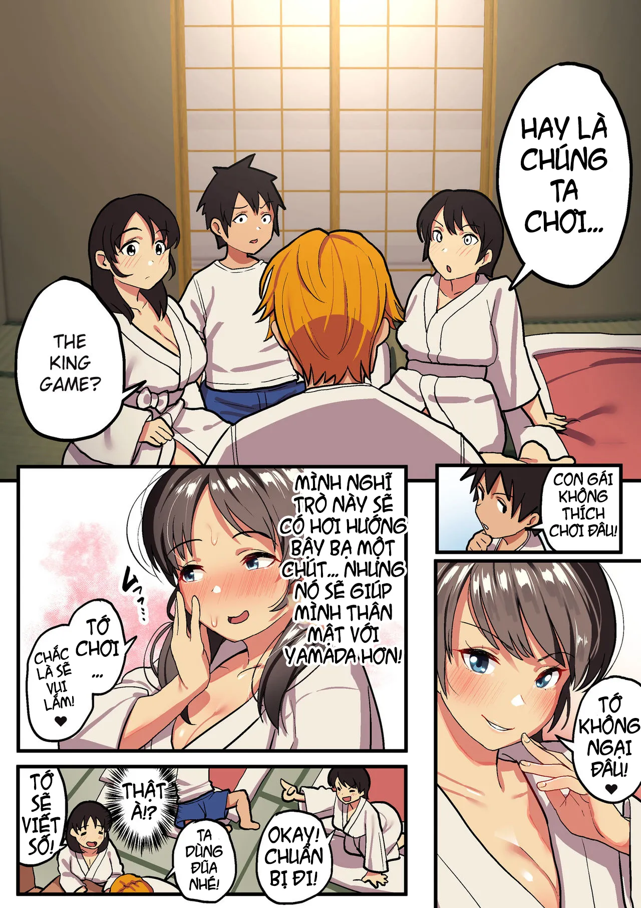 HentaiVN.net - Ảnh 18 - School Trip X King Game [Shuugaku Ryokou X Ou-Sama Game] - Chap 1