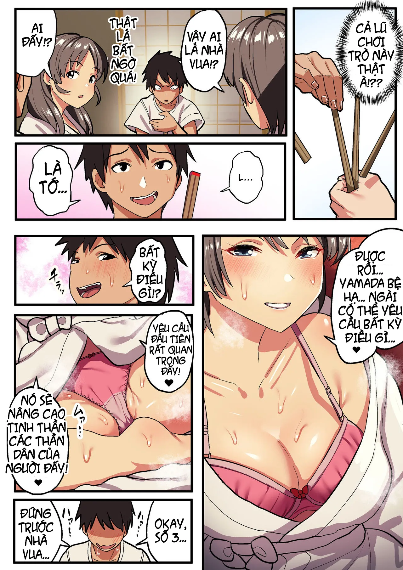 HentaiVN.net - Ảnh 19 - School Trip X King Game [Shuugaku Ryokou X Ou-Sama Game] - Chap 1