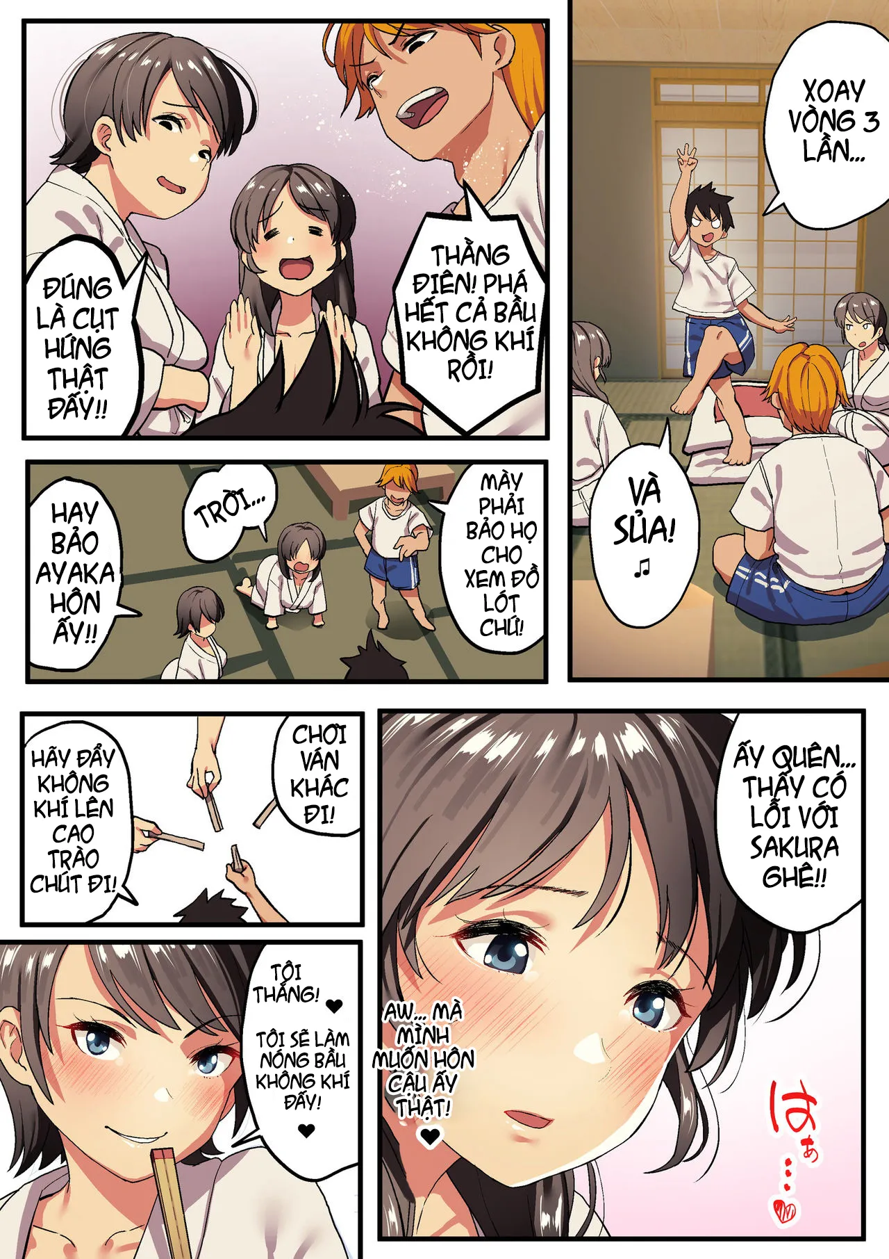 HentaiVN.net - Ảnh 20 - School Trip X King Game [Shuugaku Ryokou X Ou-Sama Game] - Chap 1