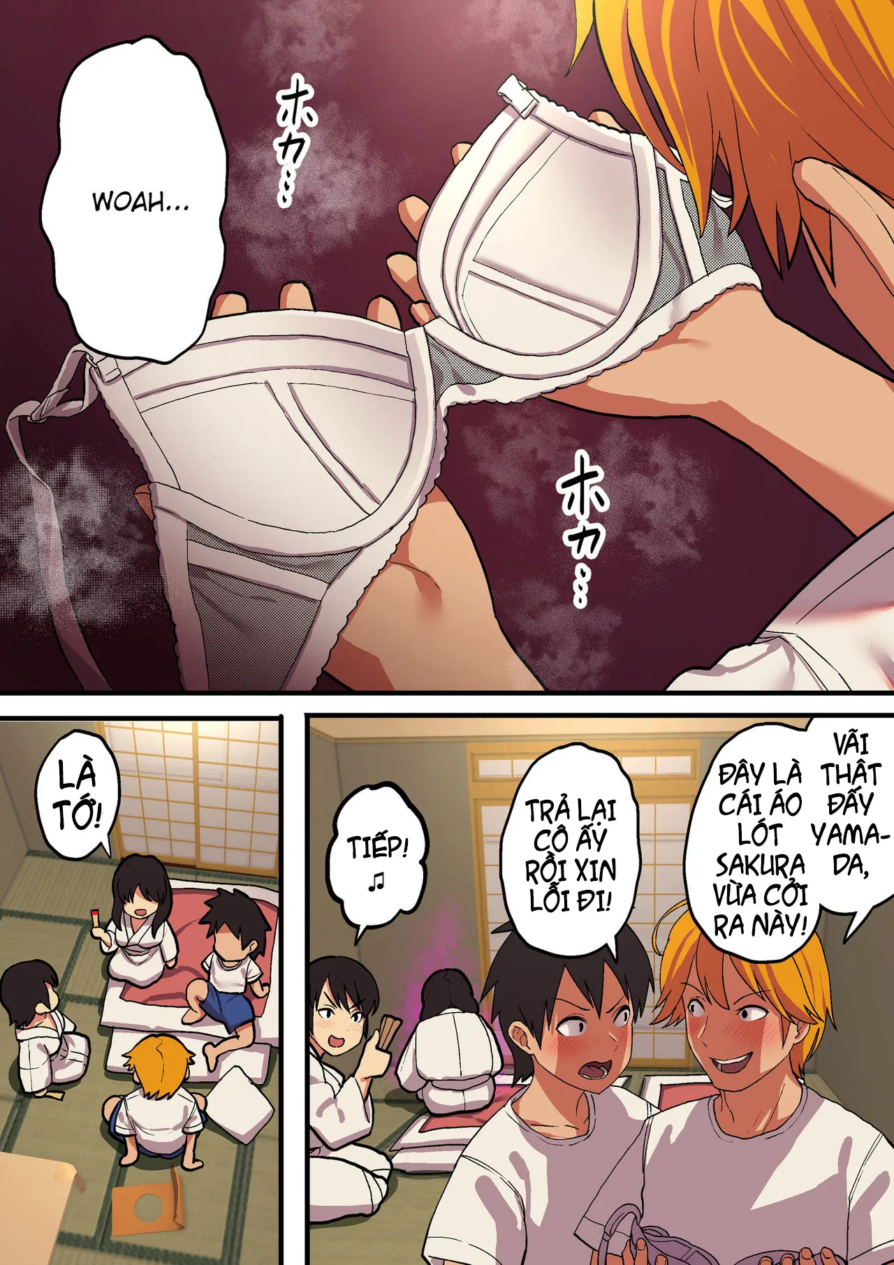 HentaiVN.net - Ảnh 25 - School Trip X King Game [Shuugaku Ryokou X Ou-Sama Game] - Chap 1