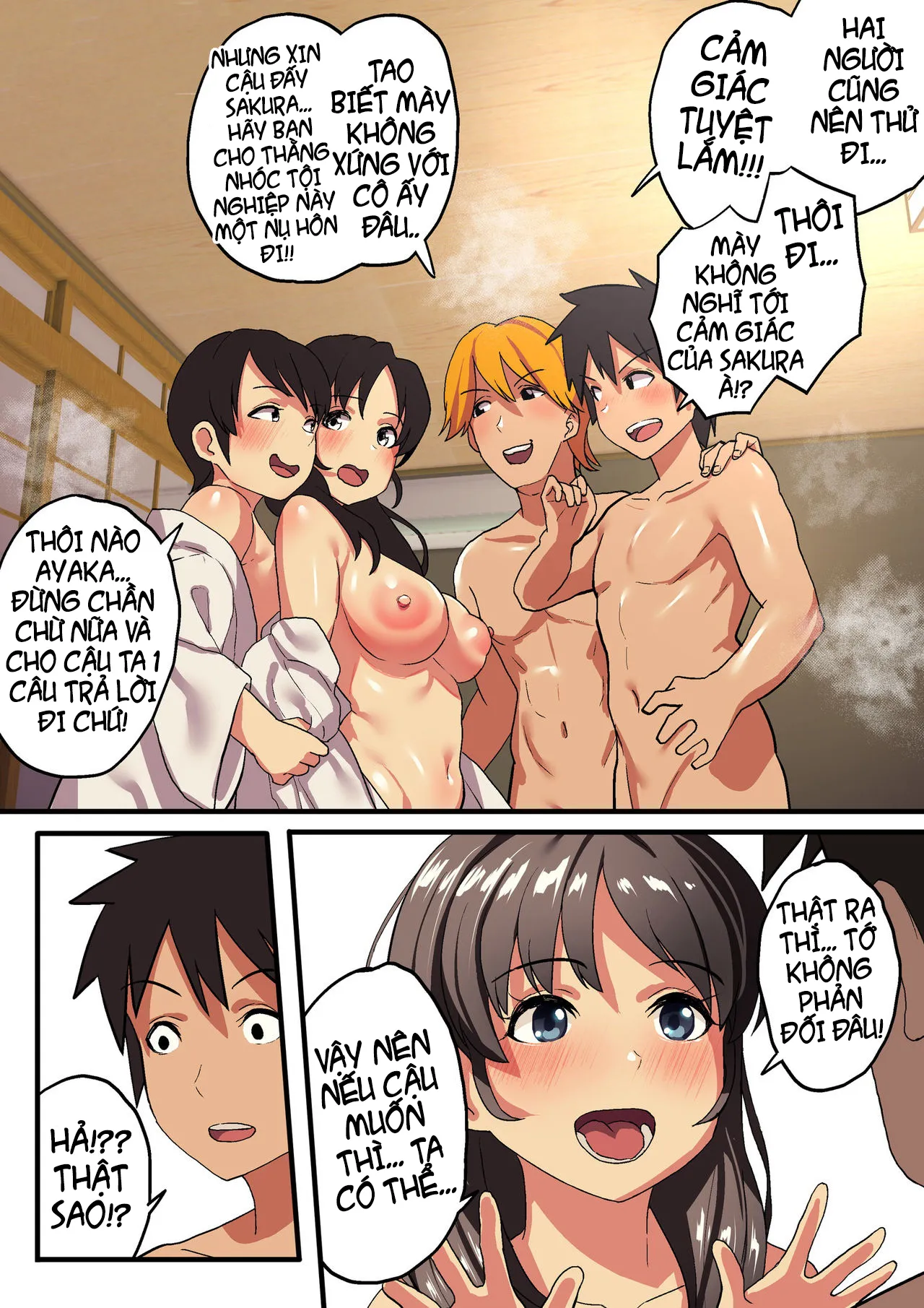 HentaiVN.net - Ảnh 35 - School Trip X King Game [Shuugaku Ryokou X Ou-Sama Game] - Chap 1