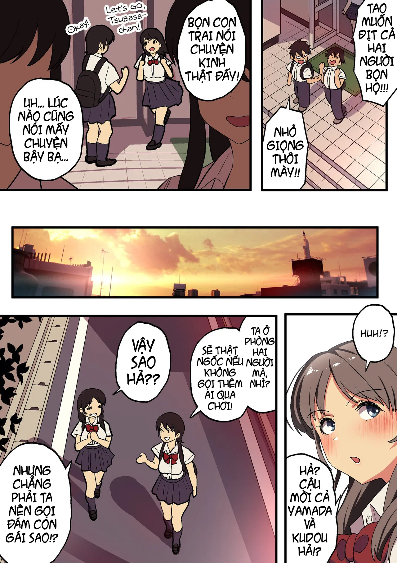 HentaiVN.net - Ảnh 9 - School Trip X King Game [Shuugaku Ryokou X Ou-Sama Game] - Chap 1