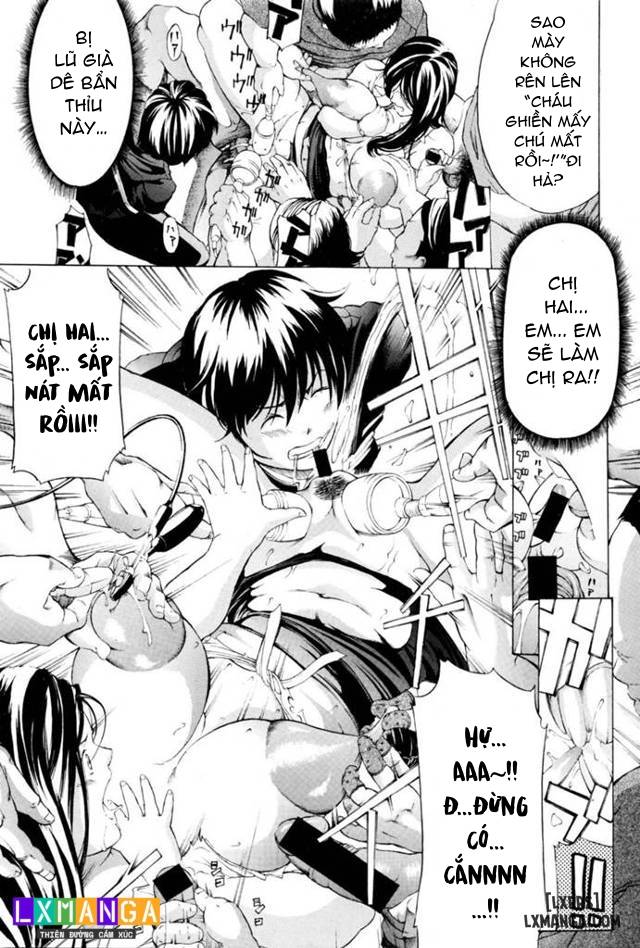 HentaiVN.net - Ảnh 13 - Bắt cóc hiếp dâm em gái tàn bạo. - Oneshot.