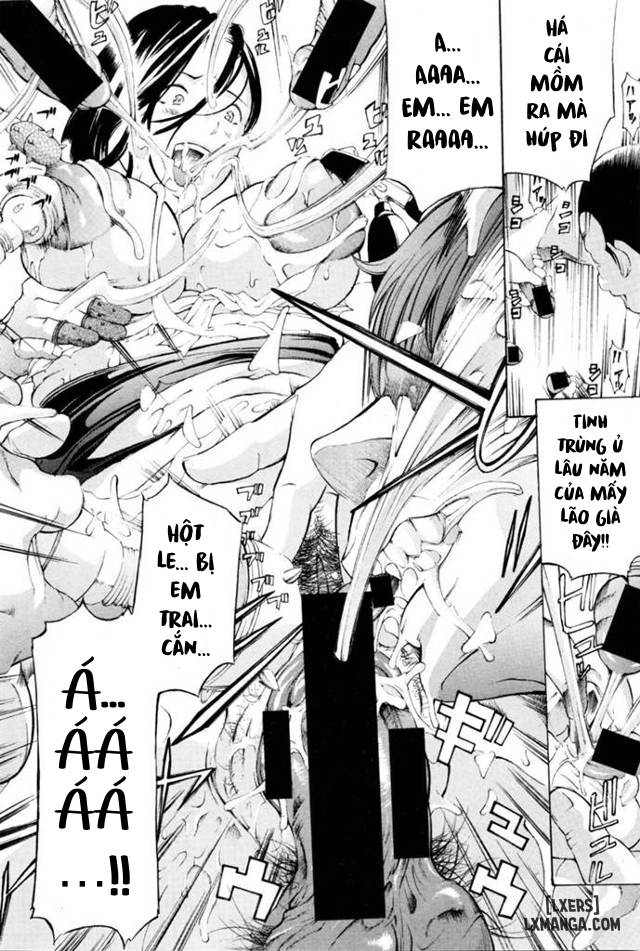 HentaiVN.net - Ảnh 14 - Bắt cóc hiếp dâm em gái tàn bạo. - Oneshot.