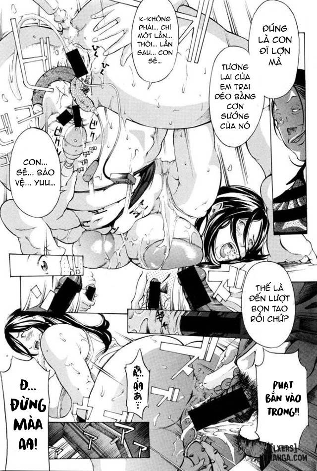 HentaiVN.net - Ảnh 31 - Bắt cóc hiếp dâm em gái tàn bạo. - Oneshot.
