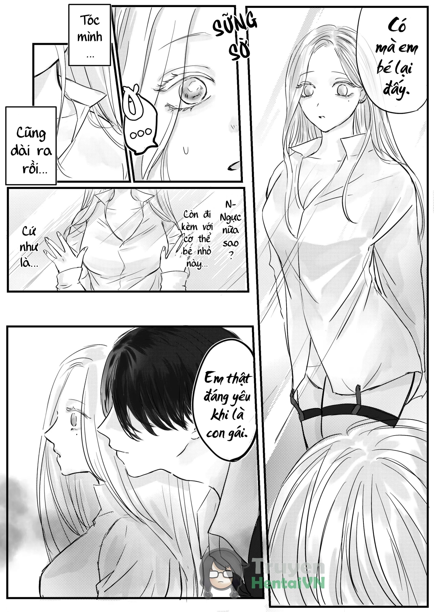 HentaiVN.net - Ảnh 25 - Đầu thai chuyển đổi thành nhân vật nữ - Oneshot