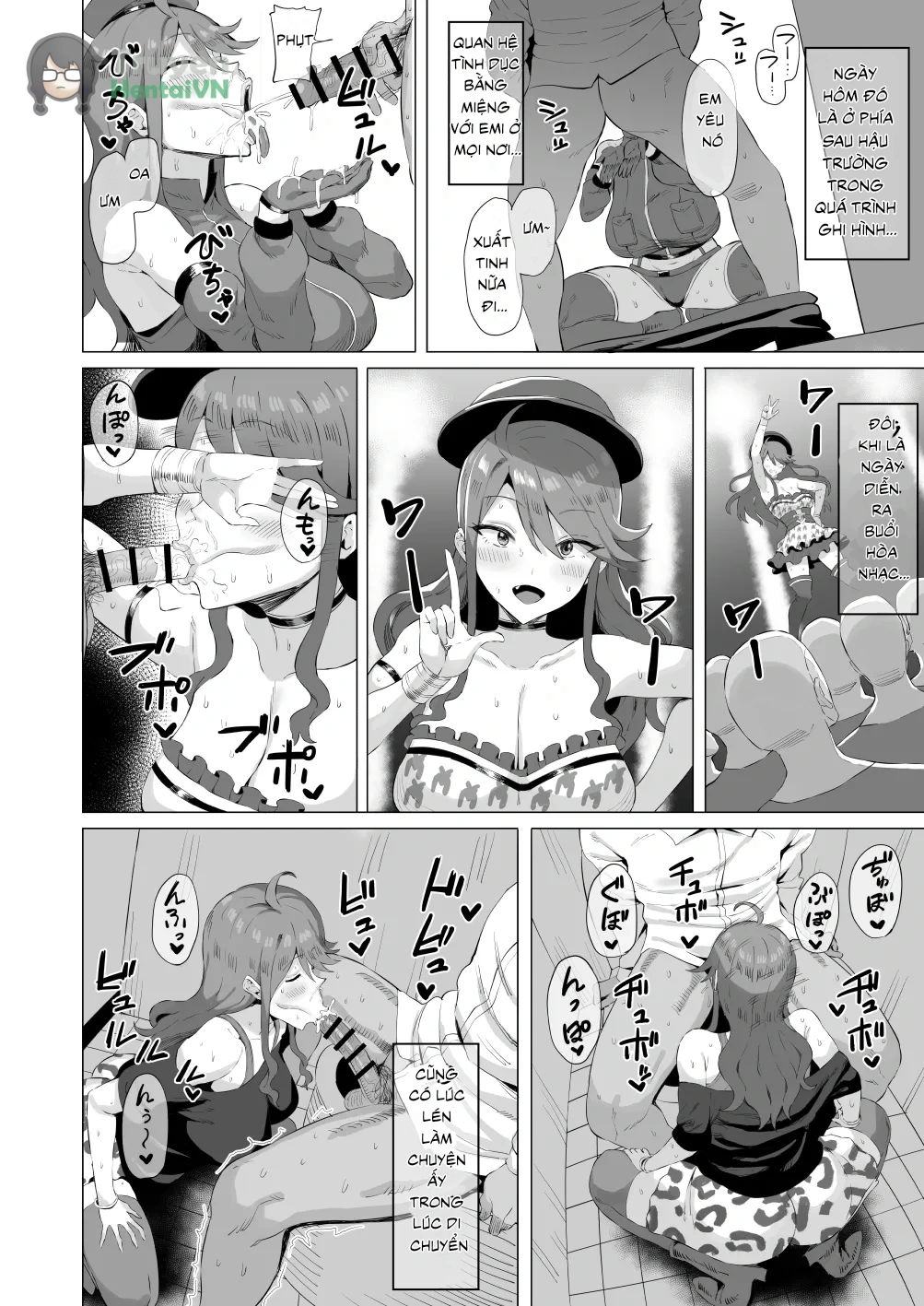 HentaiVN.net - Ảnh 5 - Gal Idol to Taiman Kouin Battle2 (THE IDOLM@STER MILLION LIVE!) - Oneshot