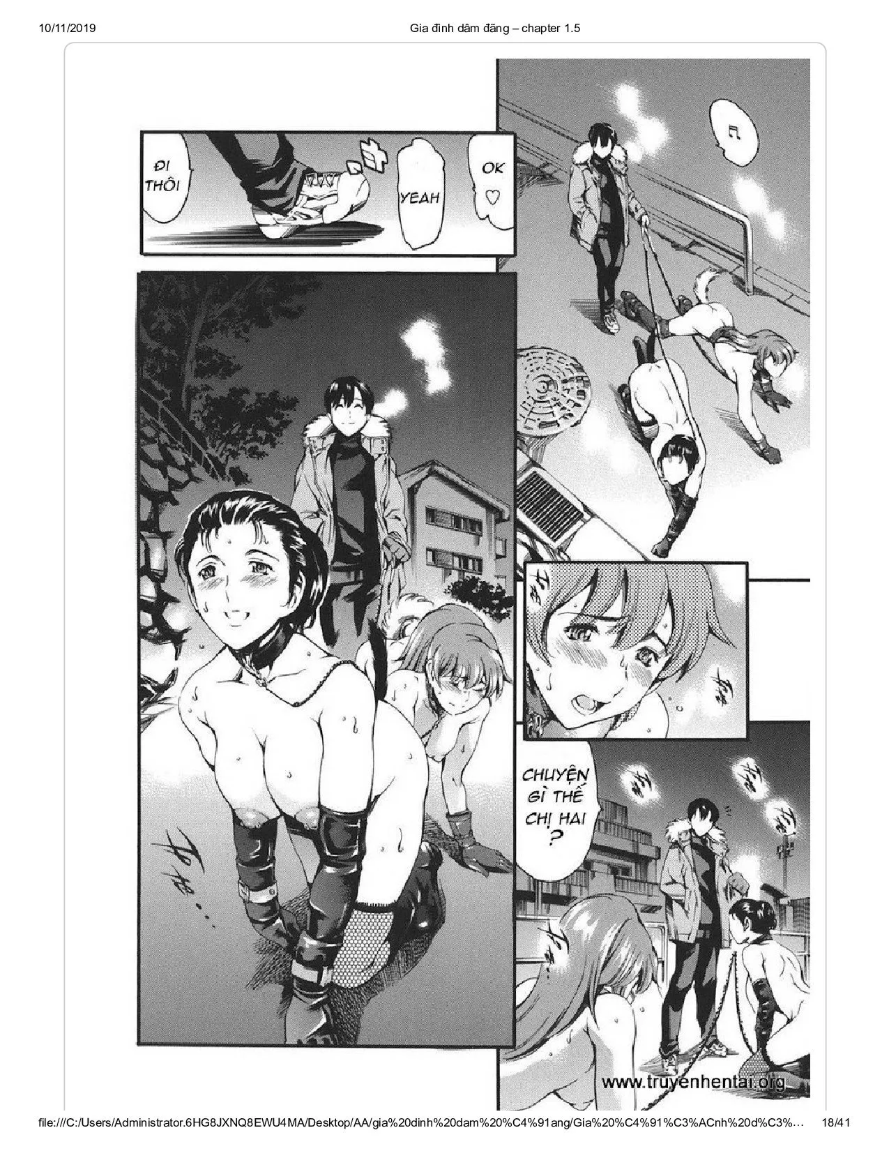HentaiVN.net - Ảnh 7 - Katei no Jijou [Family's circumstances] - Chap 2