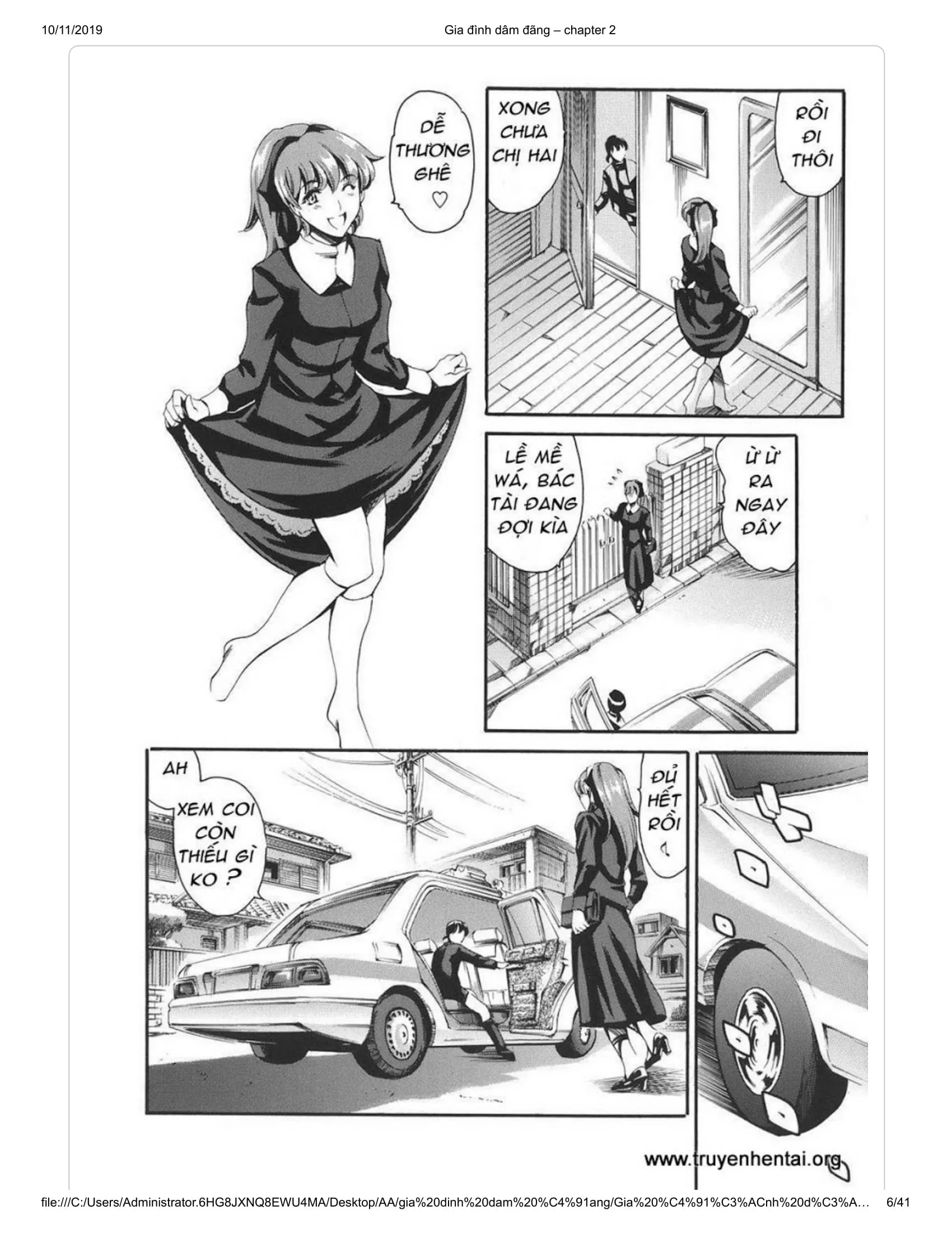 HentaiVN.net - Ảnh 3 - Katei no Jijou [Family's circumstances] - Chap 3