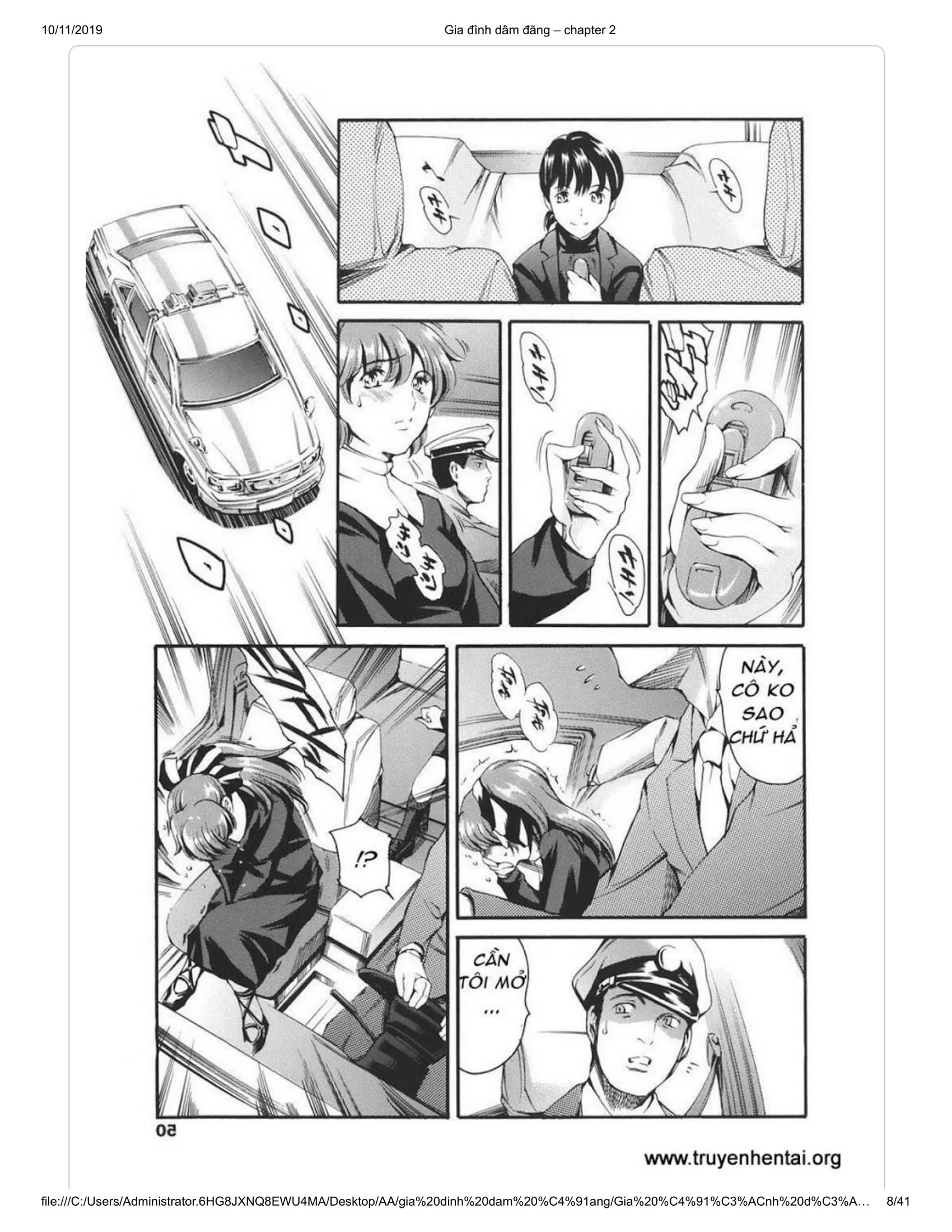 HentaiVN.net - Ảnh 4 - Katei no Jijou [Family's circumstances] - Chap 3