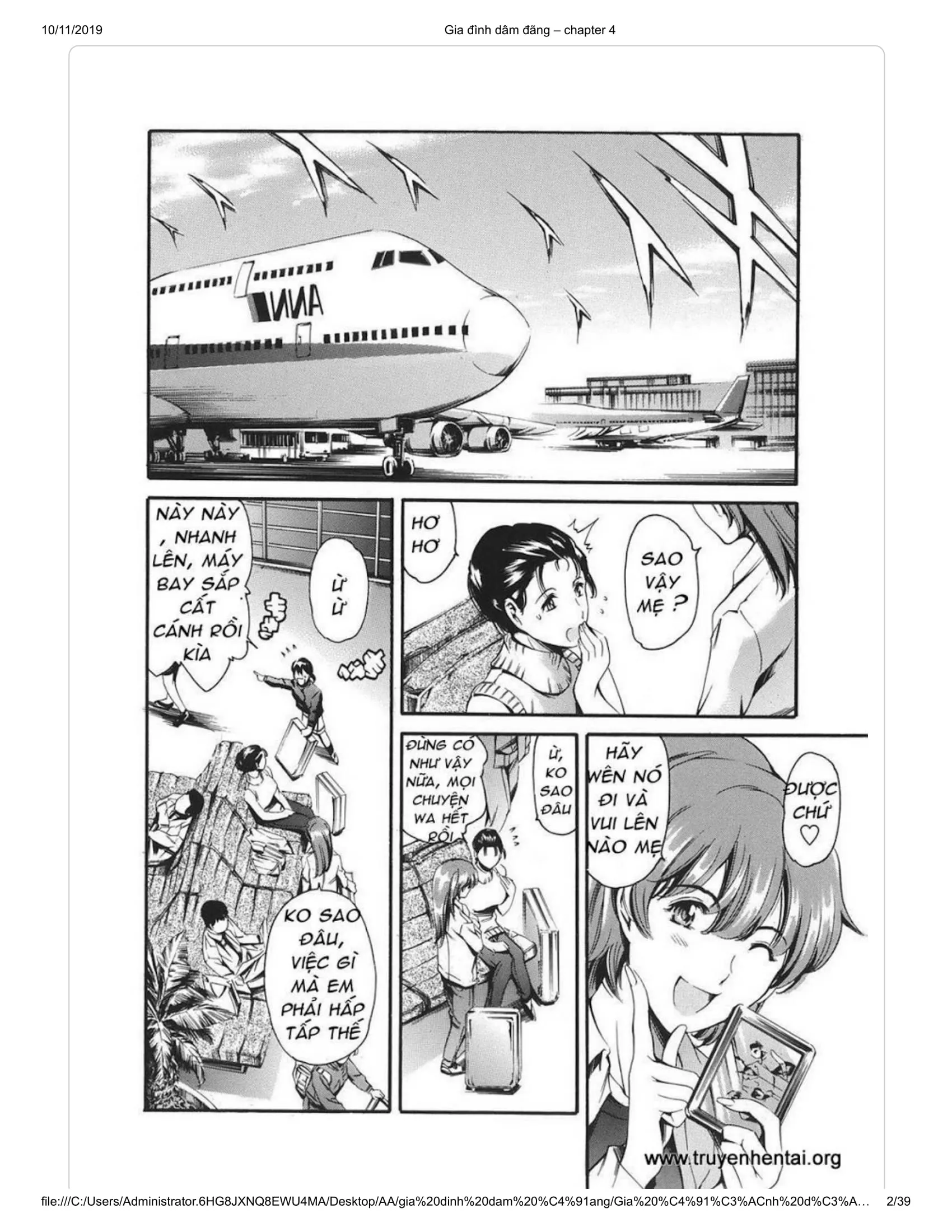 HentaiVN.net - Ảnh 10 - Katei no Jijou [Family's circumstances] - Chap 7