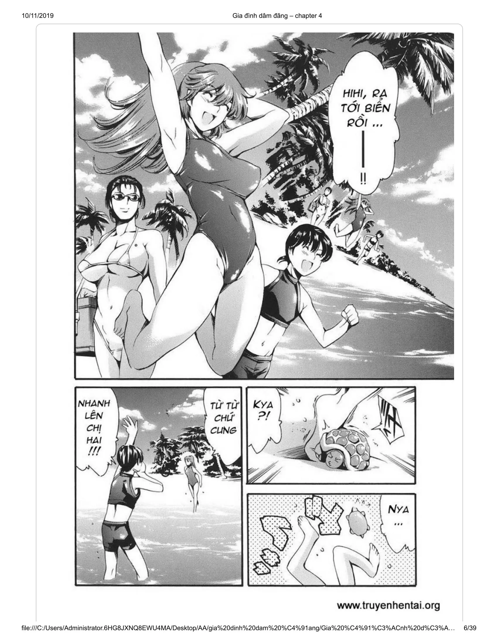 HentaiVN.net - Ảnh 12 - Katei no Jijou [Family's circumstances] - Chap 7