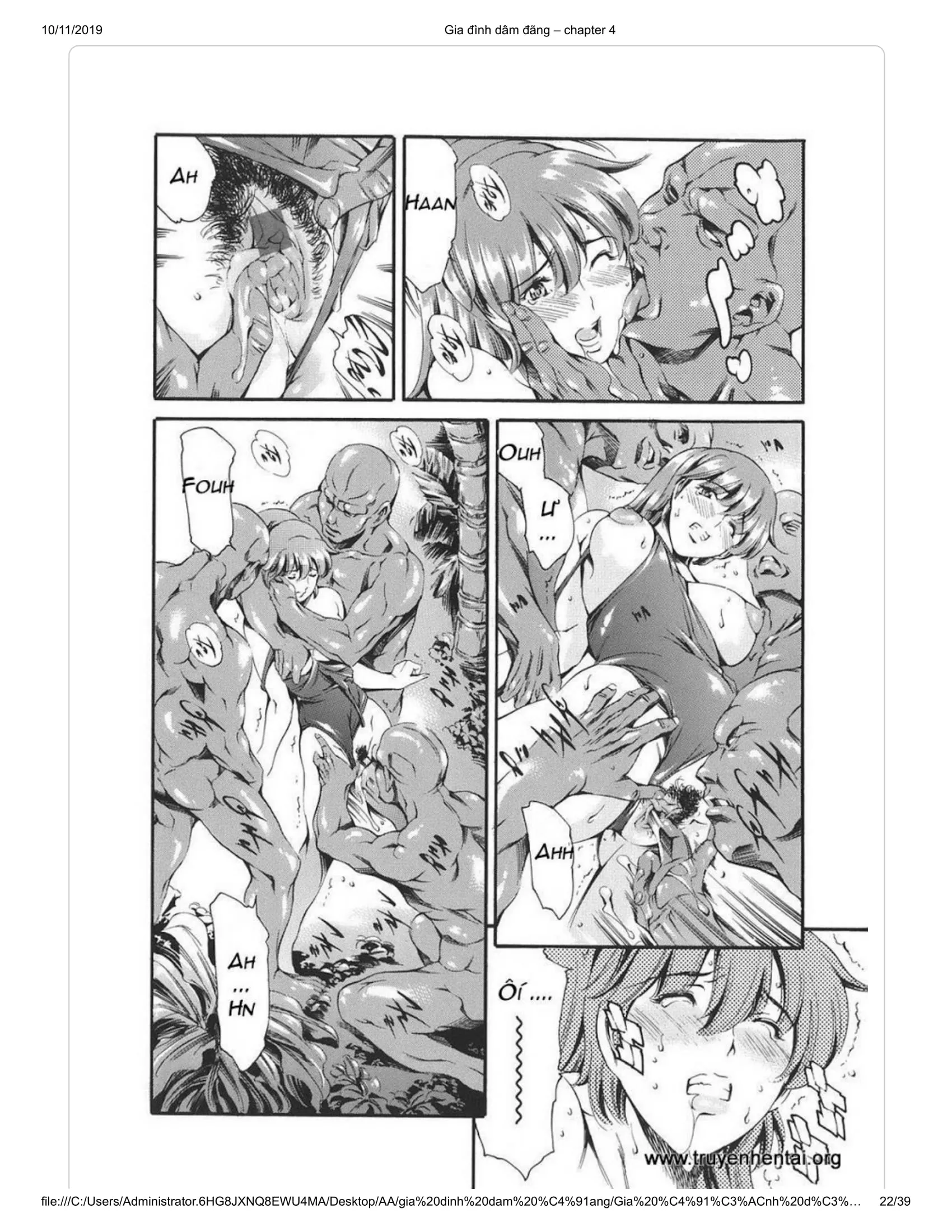 HentaiVN.net - Ảnh 20 - Katei no Jijou [Family's circumstances] - Chap 7