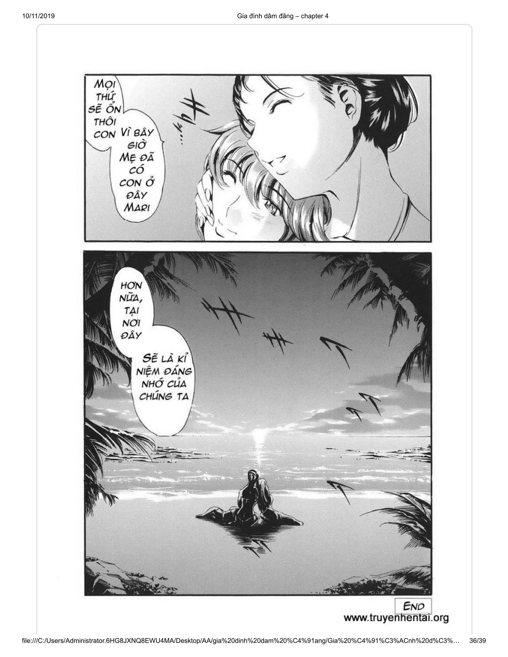 HentaiVN.net - Ảnh 28 - Katei no Jijou [Family's circumstances] - Chap 7