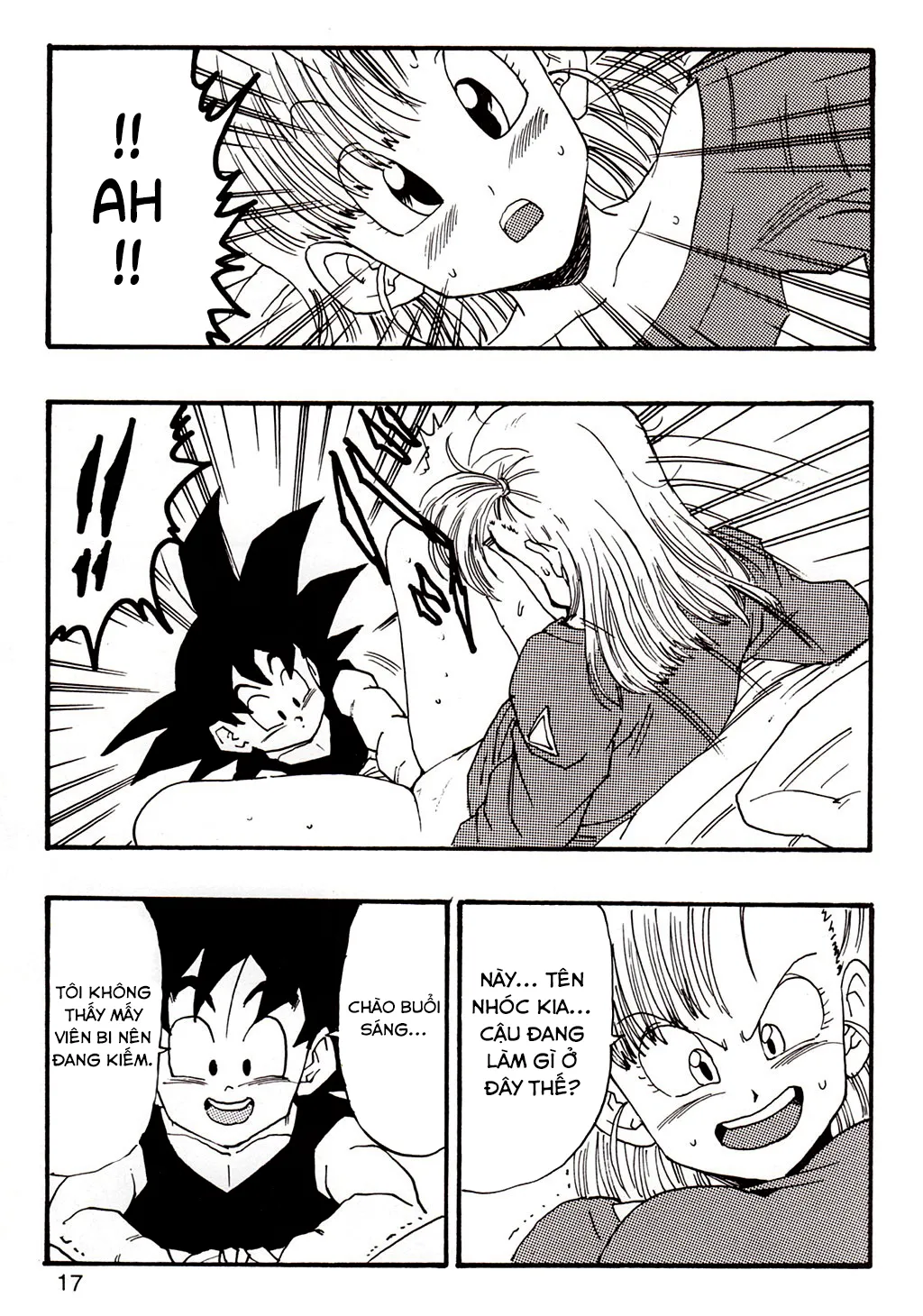 HentaiVN.net - Ảnh 17 - Những câu chuyện xấu hổ của Bulma [Episode of Bulma ( Dragon Ball)] - Chap 1 - Goku ngây thơ