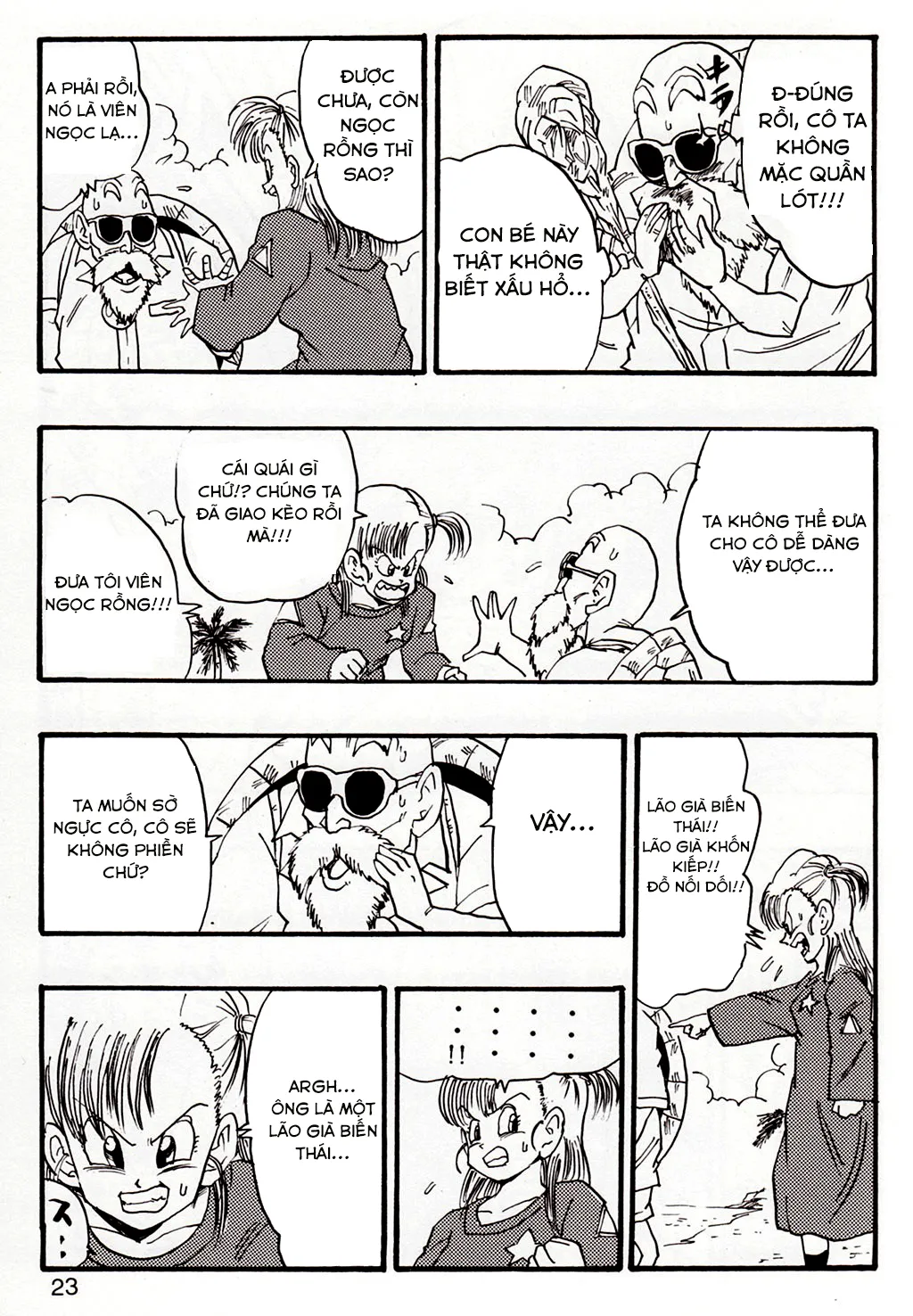 HentaiVN.net - Ảnh 8 - Những câu chuyện xấu hổ của Bulma [Episode of Bulma ( Dragon Ball)] - Chap 2 - Quy Lão Tiên Sinh giá lâm