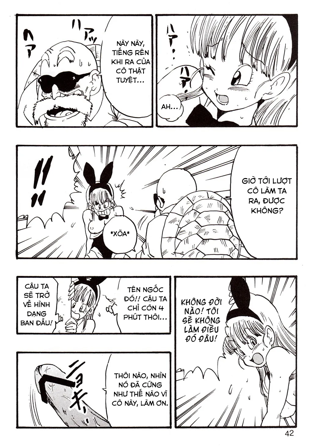 HentaiVN.net - Ảnh 15 - Những câu chuyện xấu hổ của Bulma [Episode of Bulma ( Dragon Ball)] - Chap 3 - End rồi
