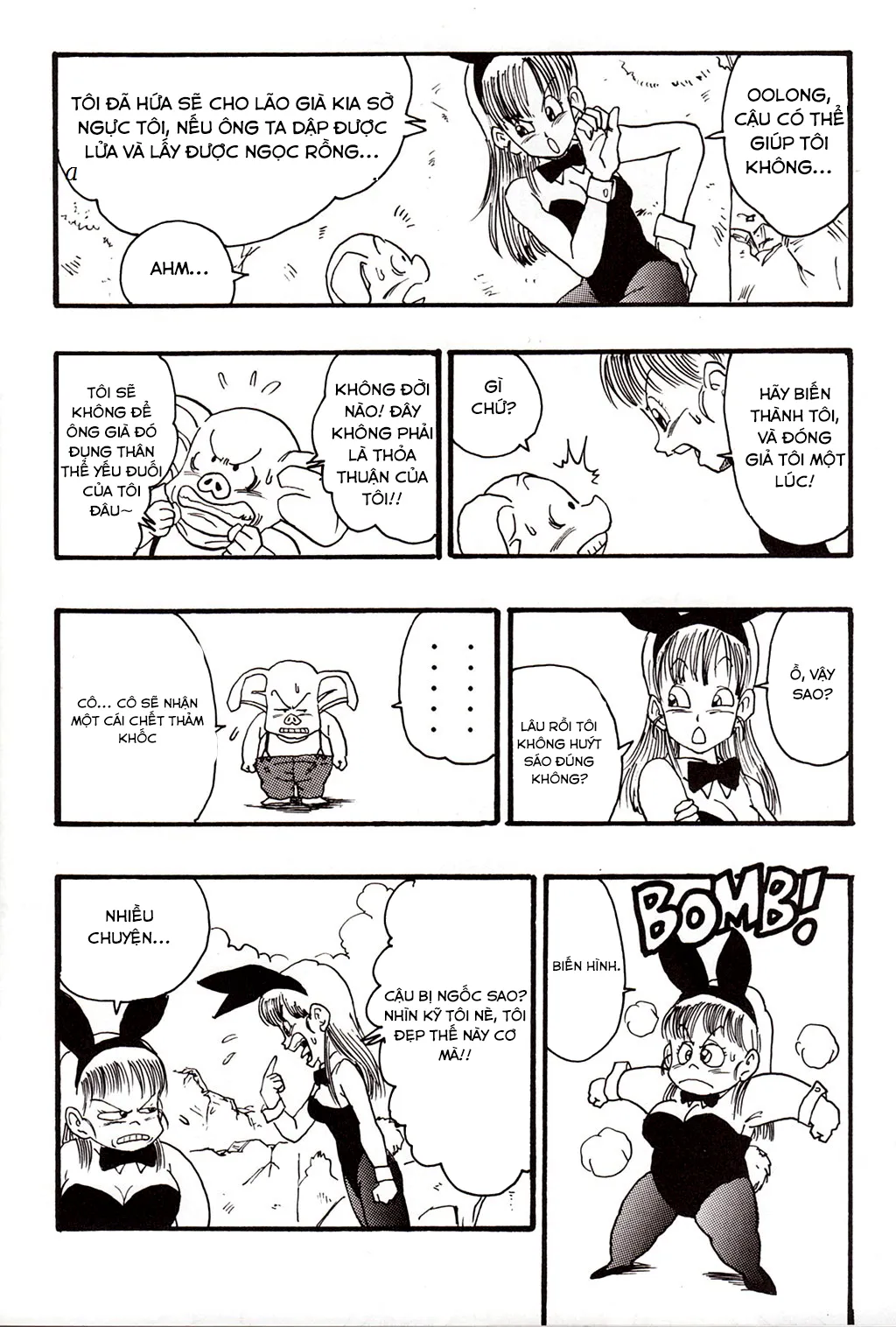 HentaiVN.net - Ảnh 5 - Những câu chuyện xấu hổ của Bulma [Episode of Bulma ( Dragon Ball)] - Chap 3 - End rồi