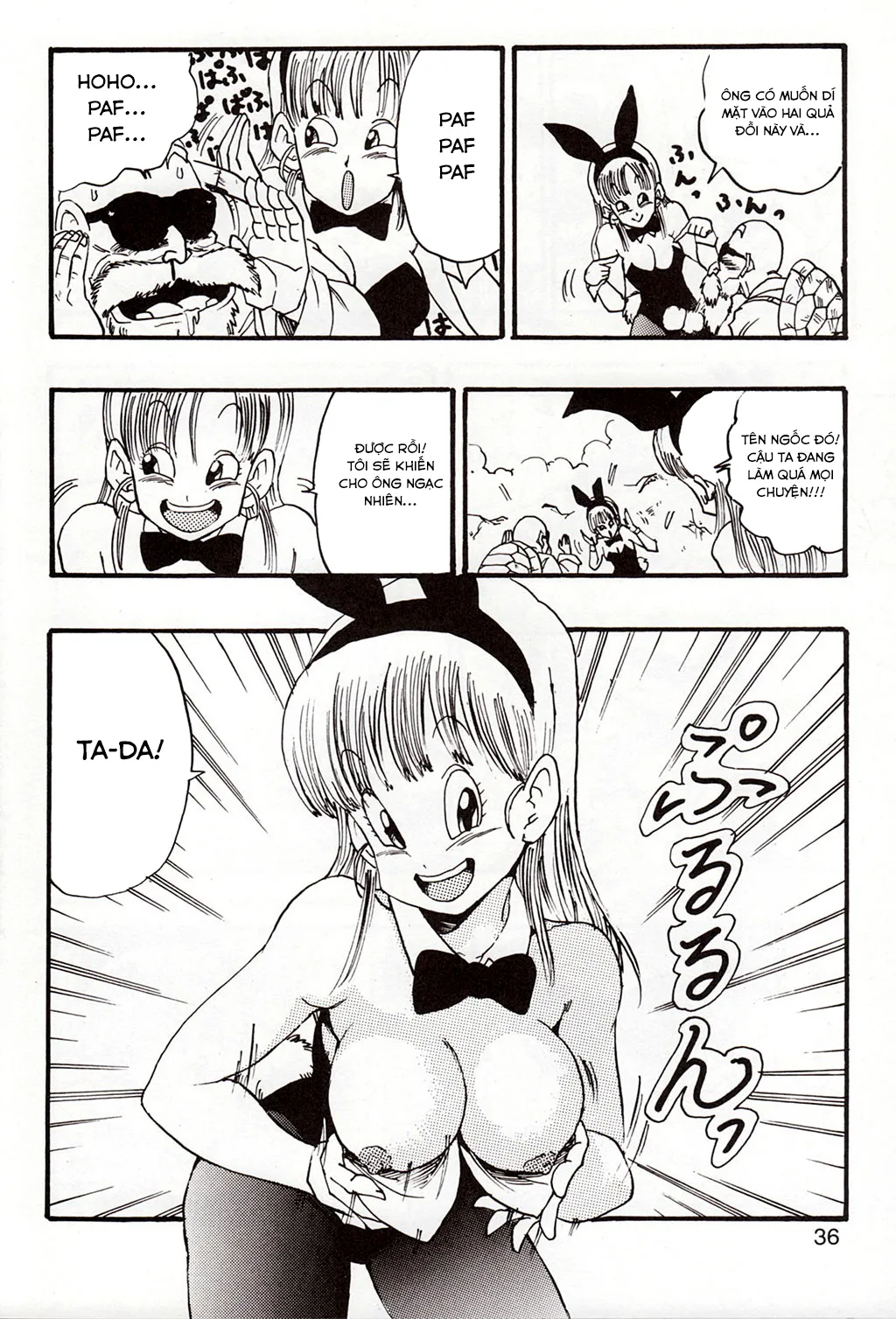 HentaiVN.net - Ảnh 9 - Những câu chuyện xấu hổ của Bulma [Episode of Bulma ( Dragon Ball)] - Chap 3 - End rồi