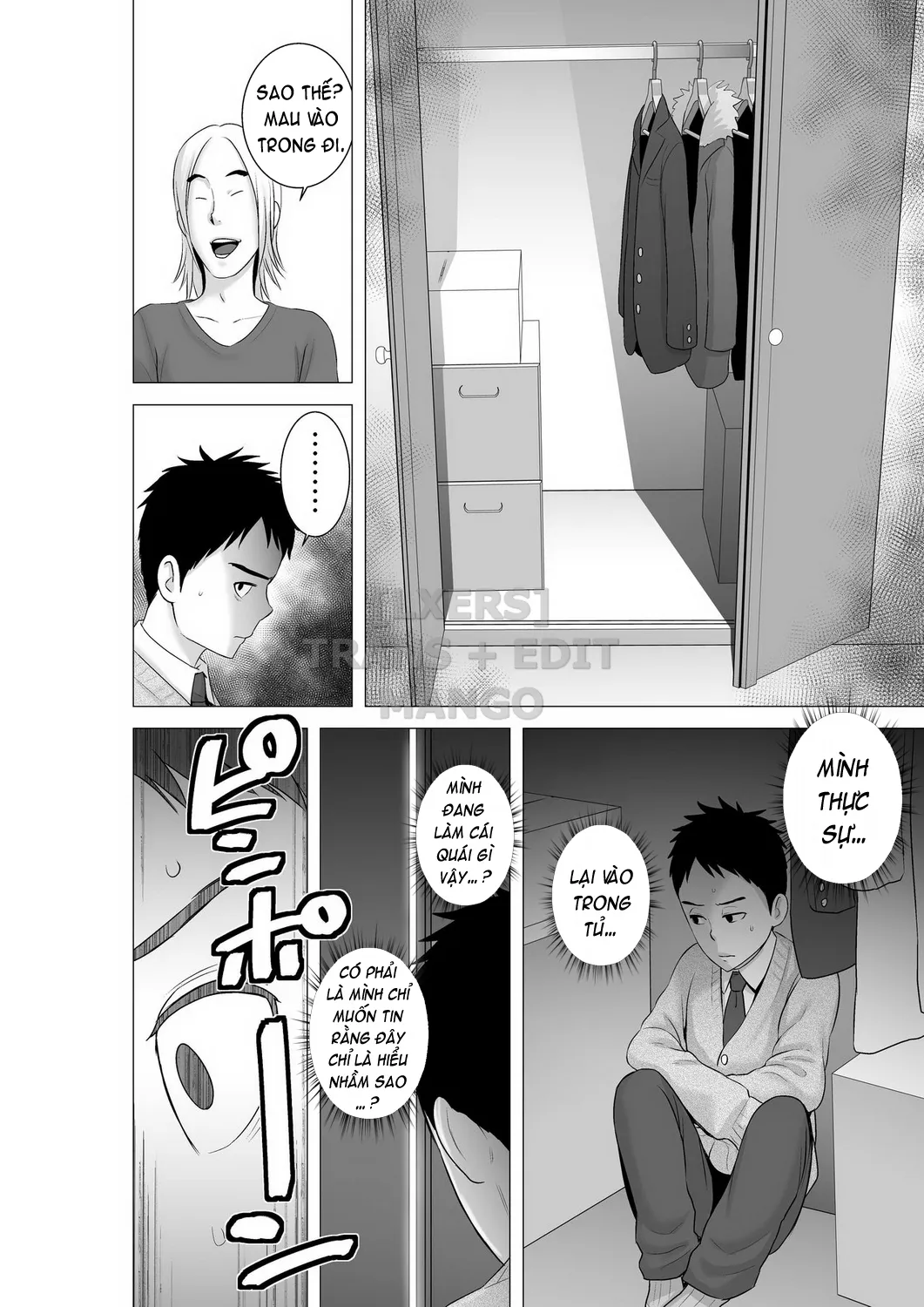 HentaiVN.net - Ảnh 16 - Closet - Chap 4