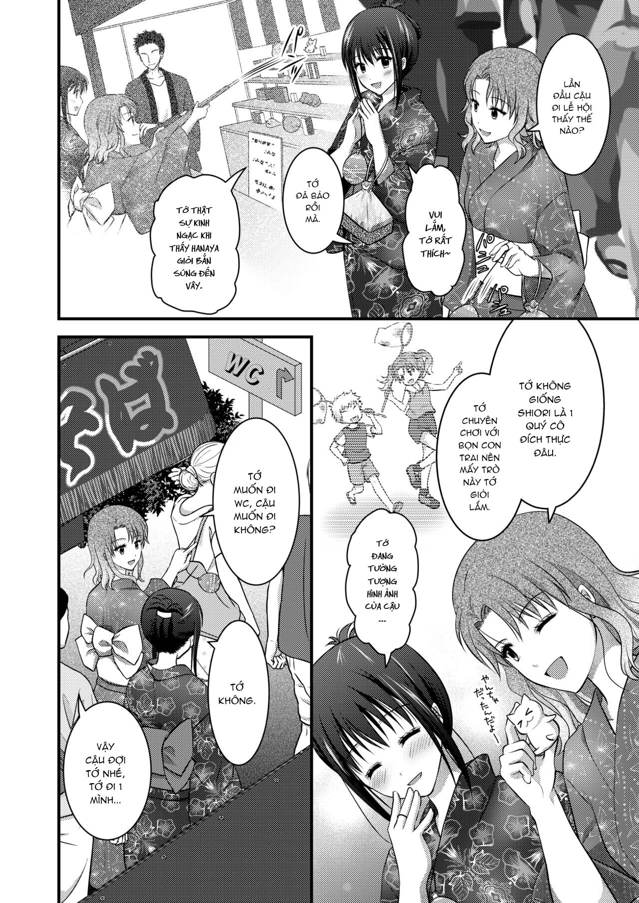 HentaiVN.net - Ảnh 4 - Tôi và cô bạn thân đi lễ hội hè và cái kết... - Oneshot