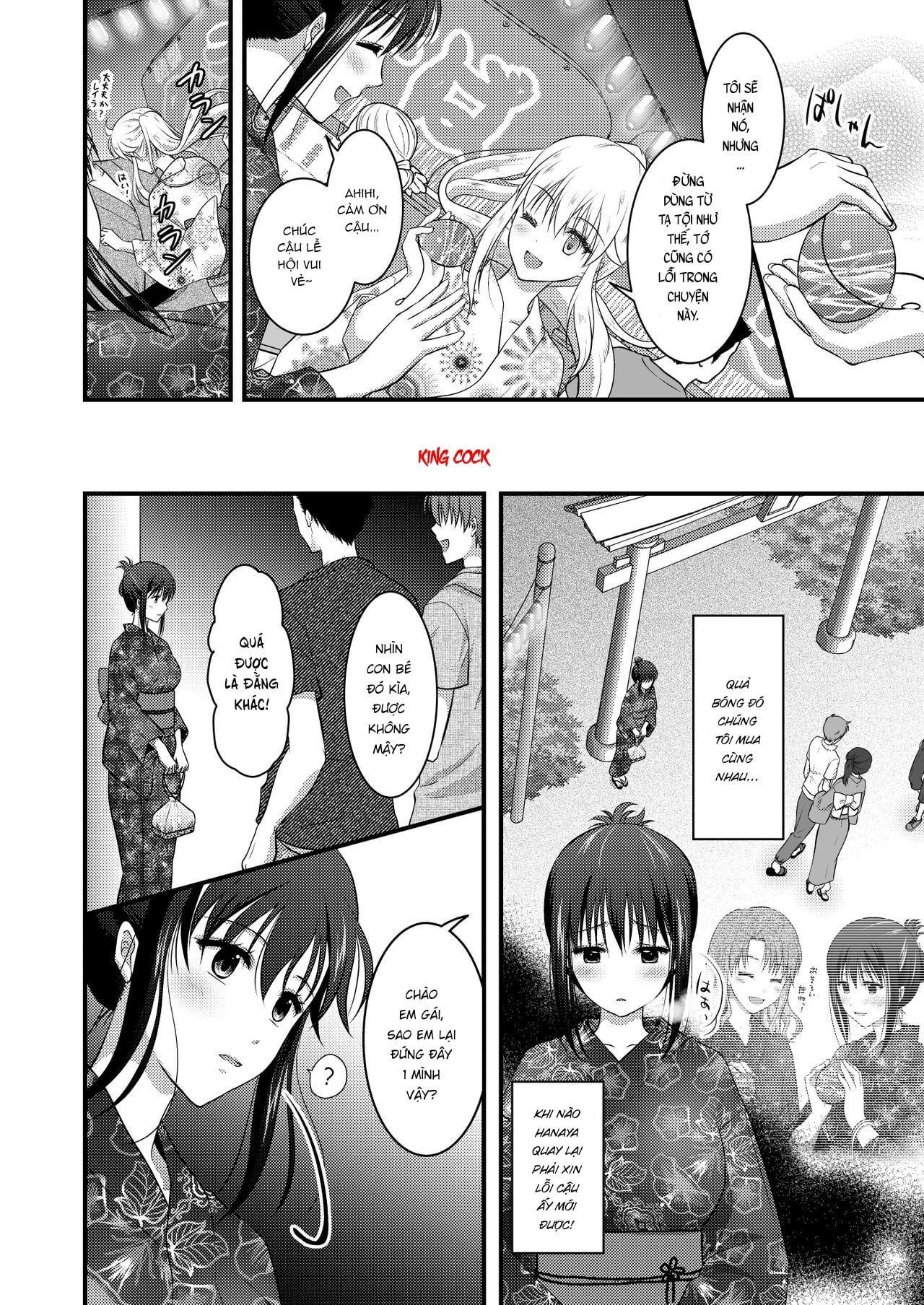HentaiVN.net - Ảnh 6 - Tôi và cô bạn thân đi lễ hội hè và cái kết... - Oneshot