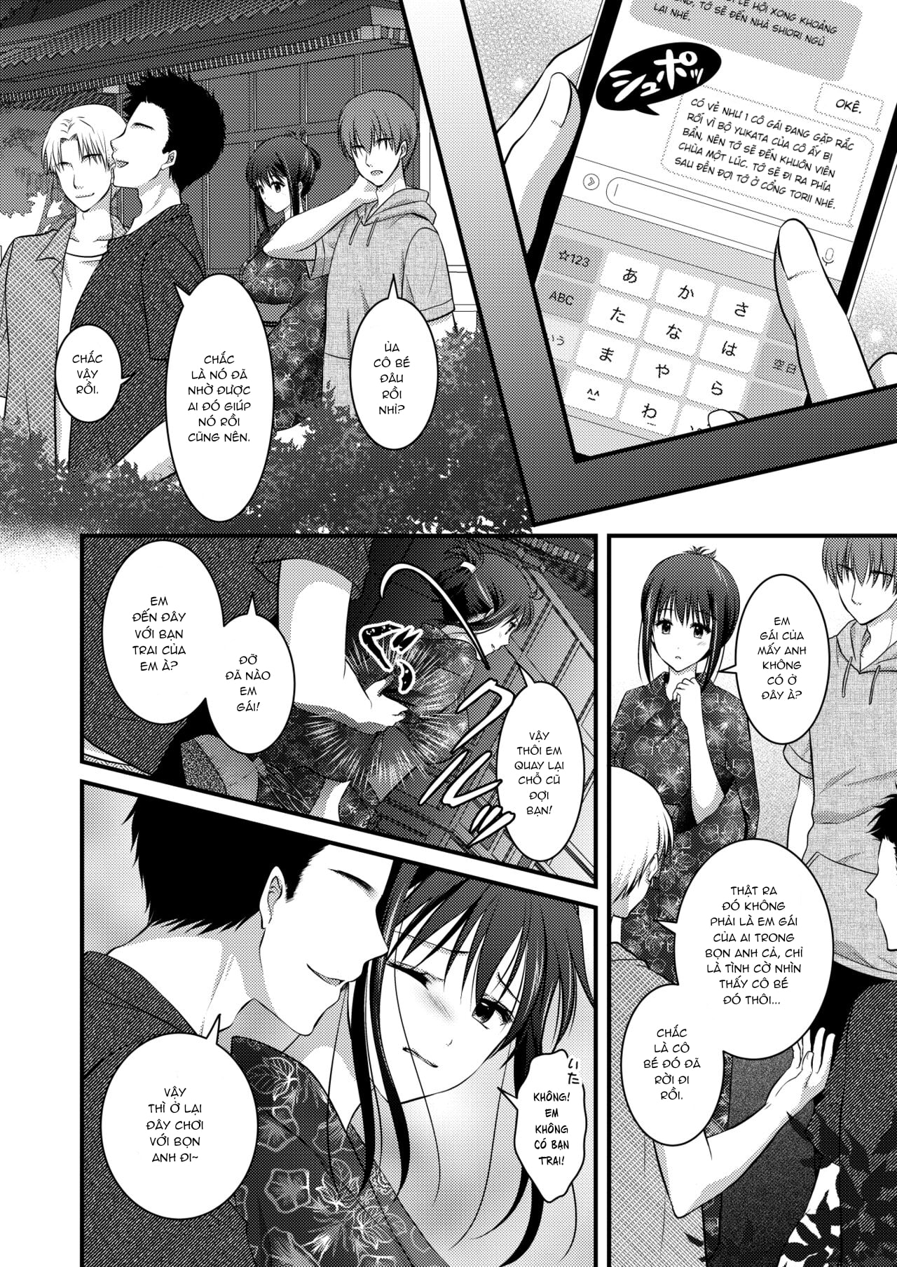 HentaiVN.net - Ảnh 8 - Tôi và cô bạn thân đi lễ hội hè và cái kết... - Oneshot