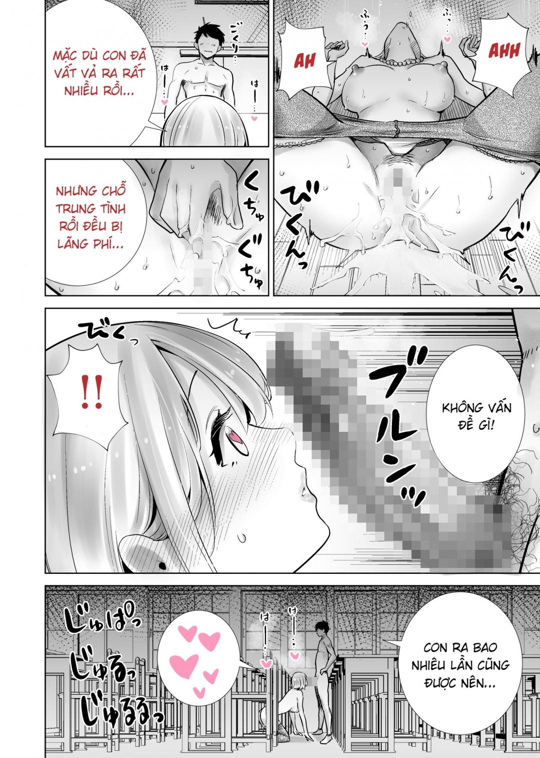 HentaiVN.net - Ảnh 30 - Tôi bulol mẹ thằng bạn ở lễ tốt nghiệp - Oneshot