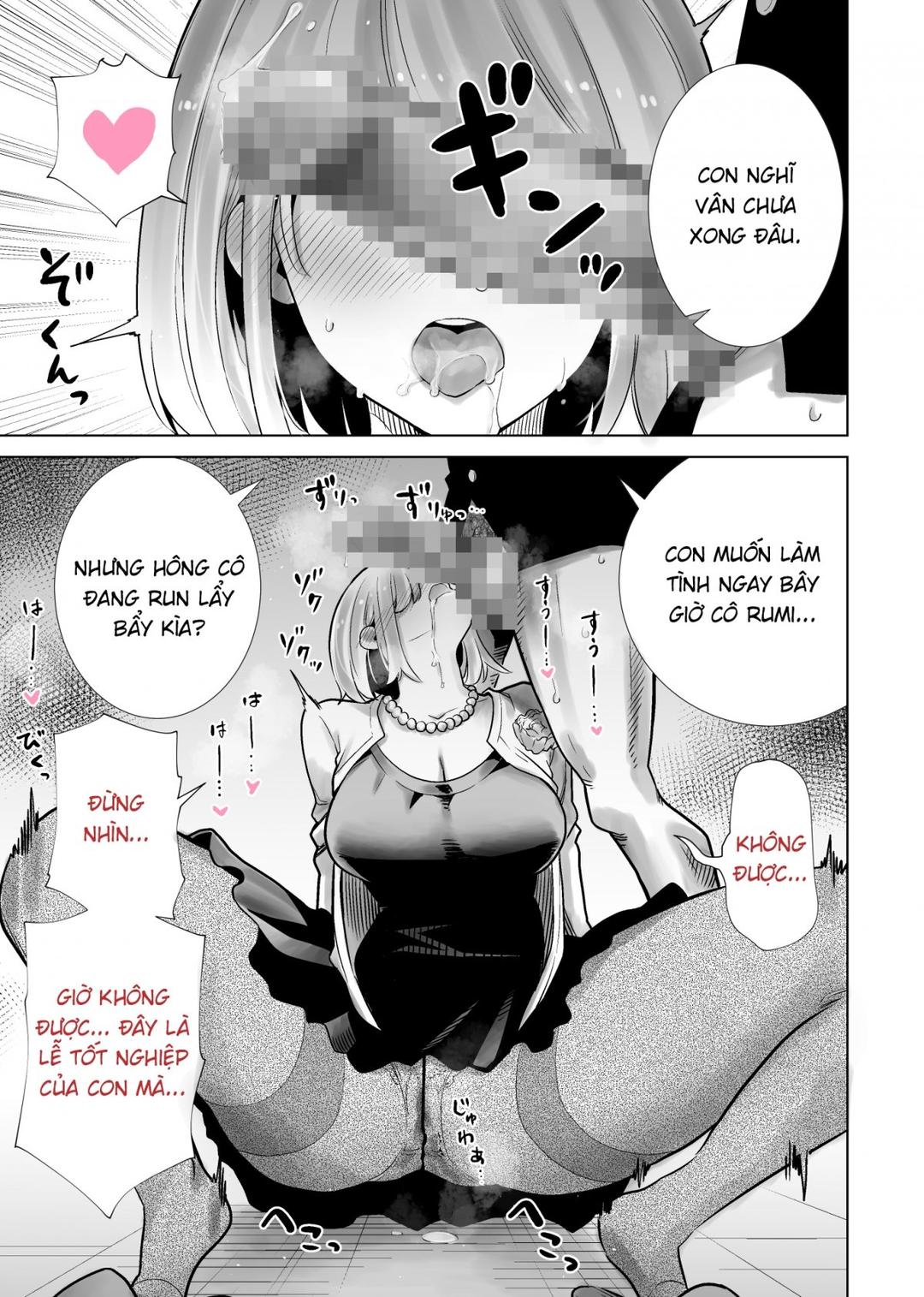 HentaiVN.net - Ảnh 9 - Tôi bulol mẹ thằng bạn ở lễ tốt nghiệp - Oneshot