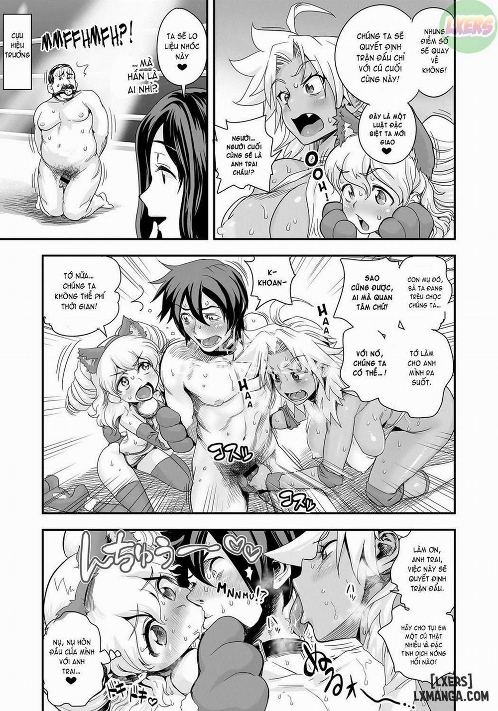 HentaiVN.net - Ảnh 12 - Energy Kyo-Ka!! ~Bakunyuu JK. Gachi Zeme Hatsujou Chuu!~ - Chap 6
