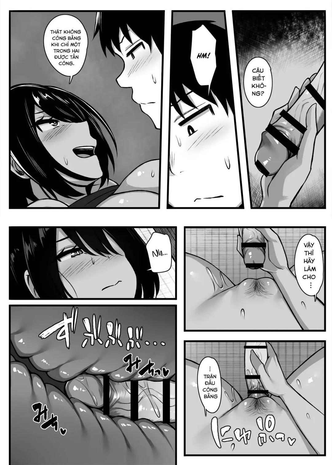 HentaiVN.net - Ảnh 21 - Cô bạn thuở nhỏ ghét thua cuộc - Oneshot