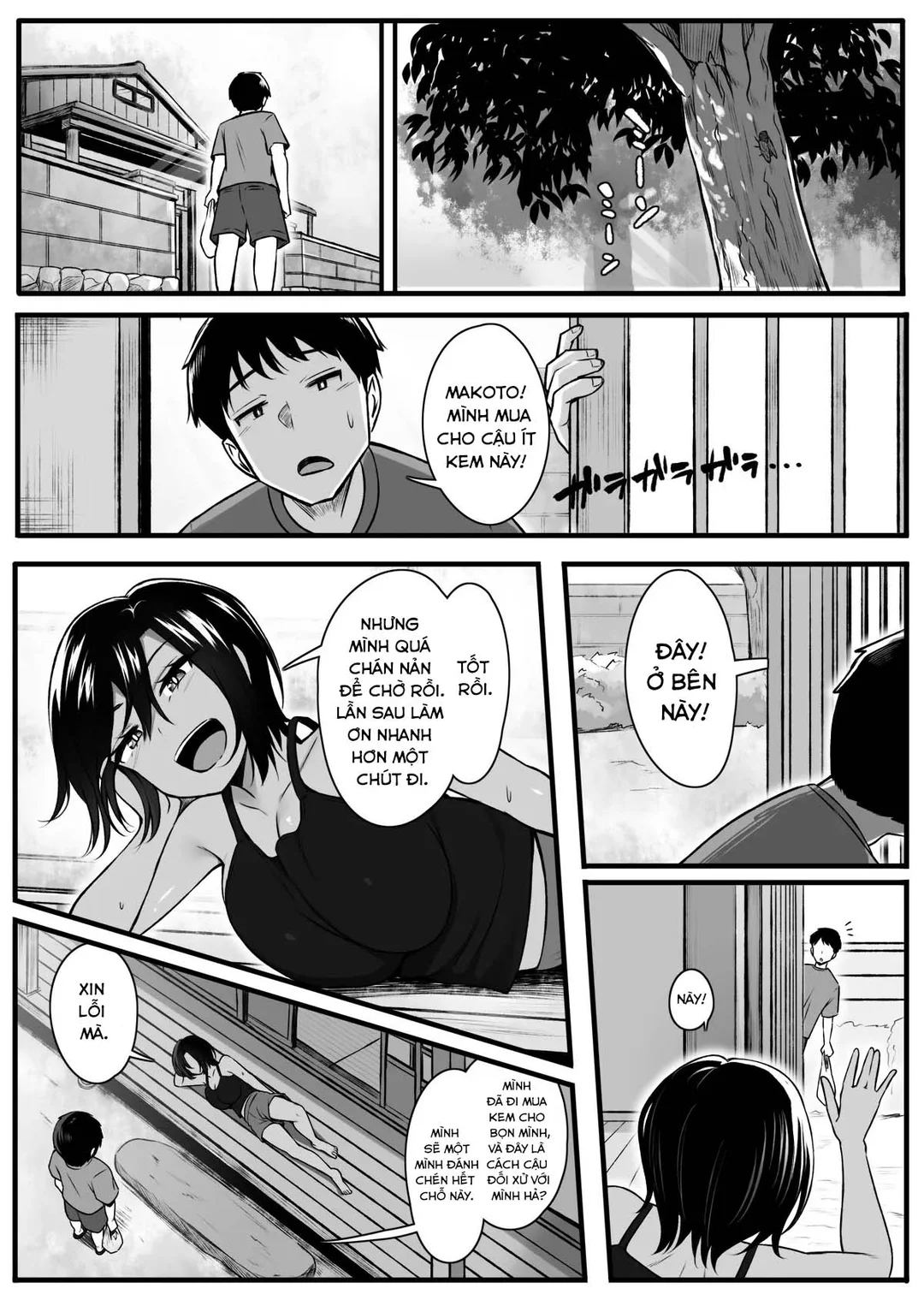 HentaiVN.net - Ảnh 3 - Cô bạn thuở nhỏ ghét thua cuộc - Oneshot