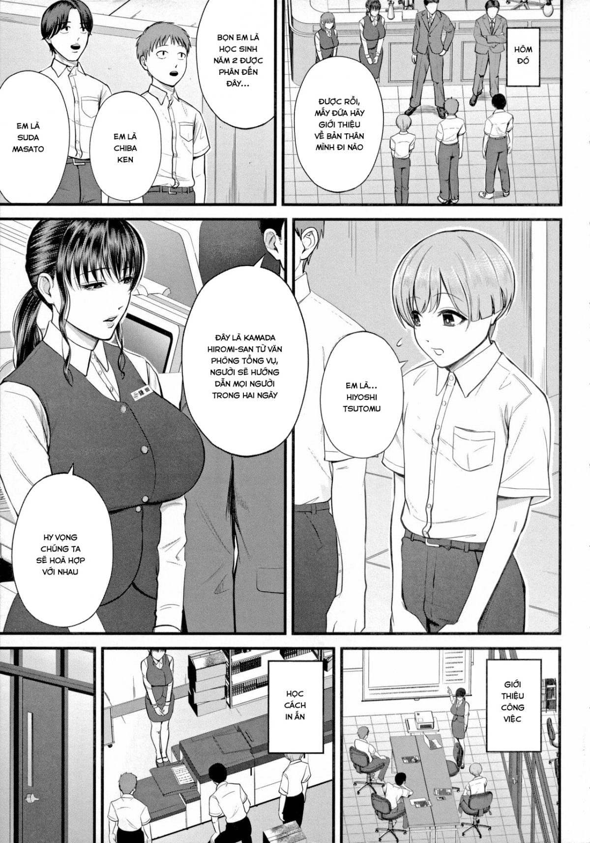 HentaiVN.net - Ảnh 4 - Trải nghiệm nơi làm việc bí mật - Oneshot