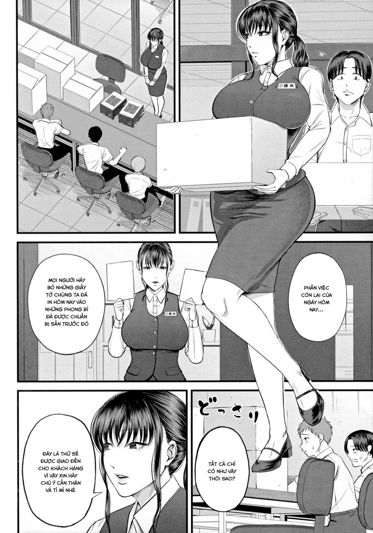 HentaiVN.net - Ảnh 5 - Trải nghiệm nơi làm việc bí mật - Oneshot