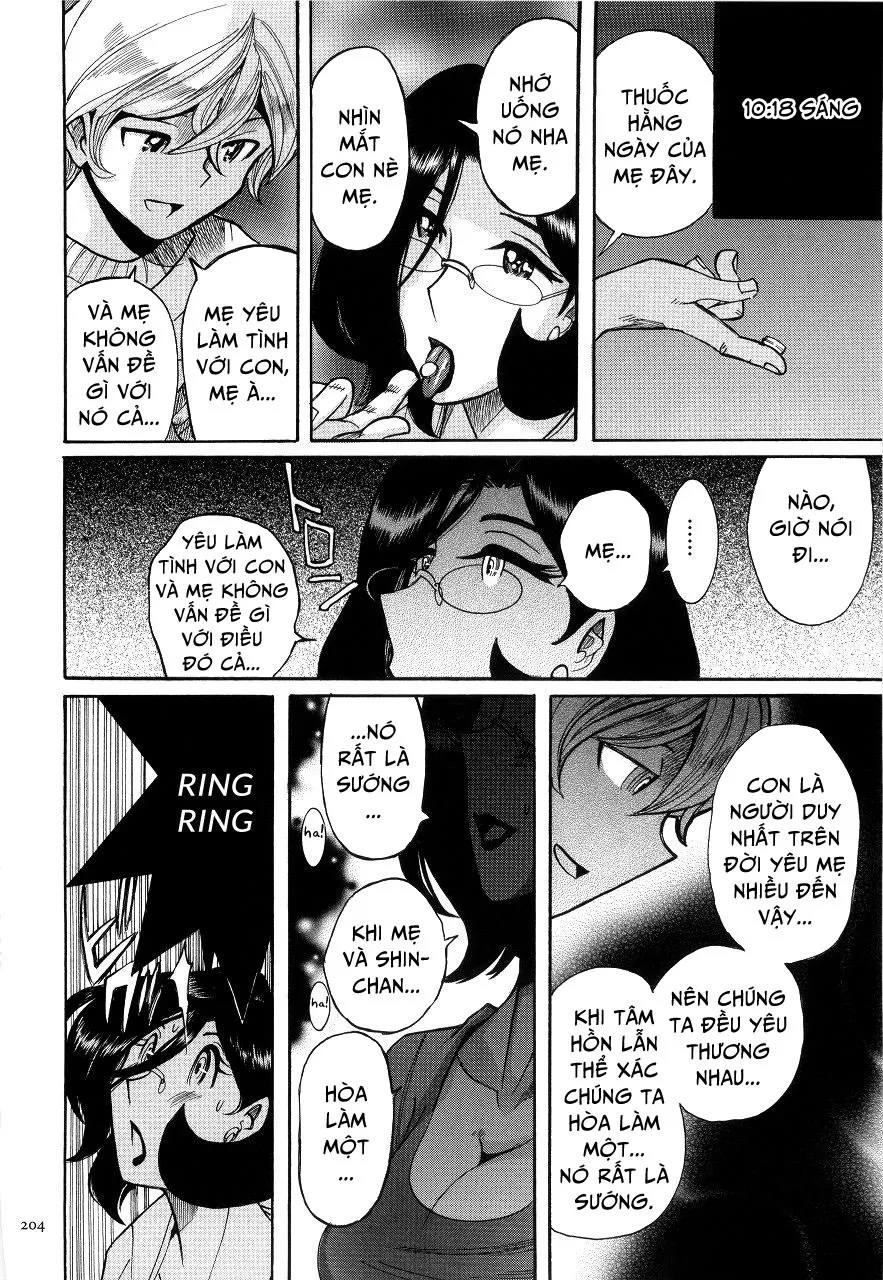 HentaiVN.net - Ảnh 16 - Nympho Maman Boshi Soukan [Mama no Shikyuu wa Boku no Mono; Nympho Maman Boshi Soukan - Mama No Shikyuu Wa Boku No Mono] - Chap 10 - Cuộc gọi của cha