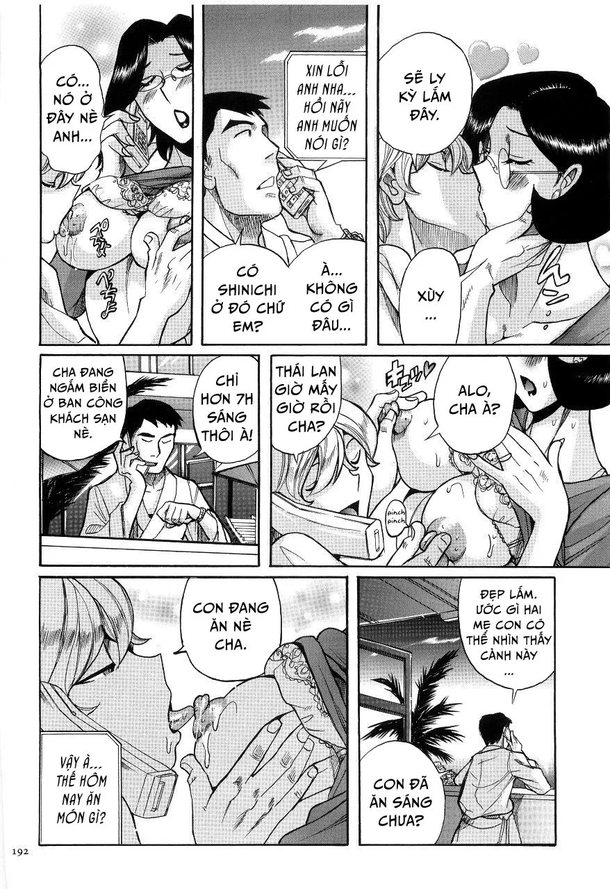 HentaiVN.net - Ảnh 4 - Nympho Maman Boshi Soukan [Mama no Shikyuu wa Boku no Mono; Nympho Maman Boshi Soukan - Mama No Shikyuu Wa Boku No Mono] - Chap 10 - Cuộc gọi của cha
