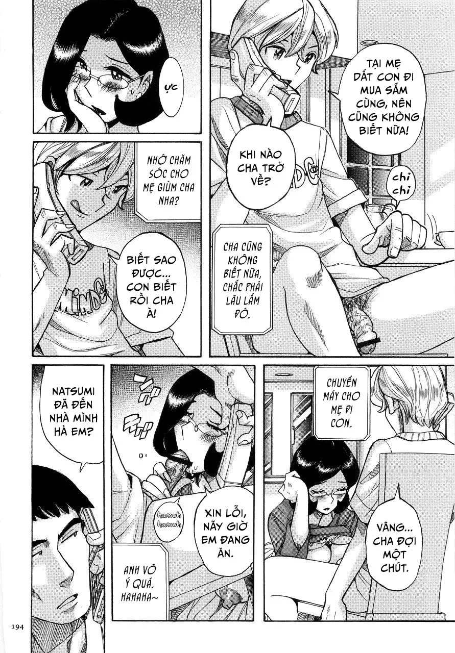 HentaiVN.net - Ảnh 6 - Nympho Maman Boshi Soukan [Mama no Shikyuu wa Boku no Mono; Nympho Maman Boshi Soukan - Mama No Shikyuu Wa Boku No Mono] - Chap 10 - Cuộc gọi của cha